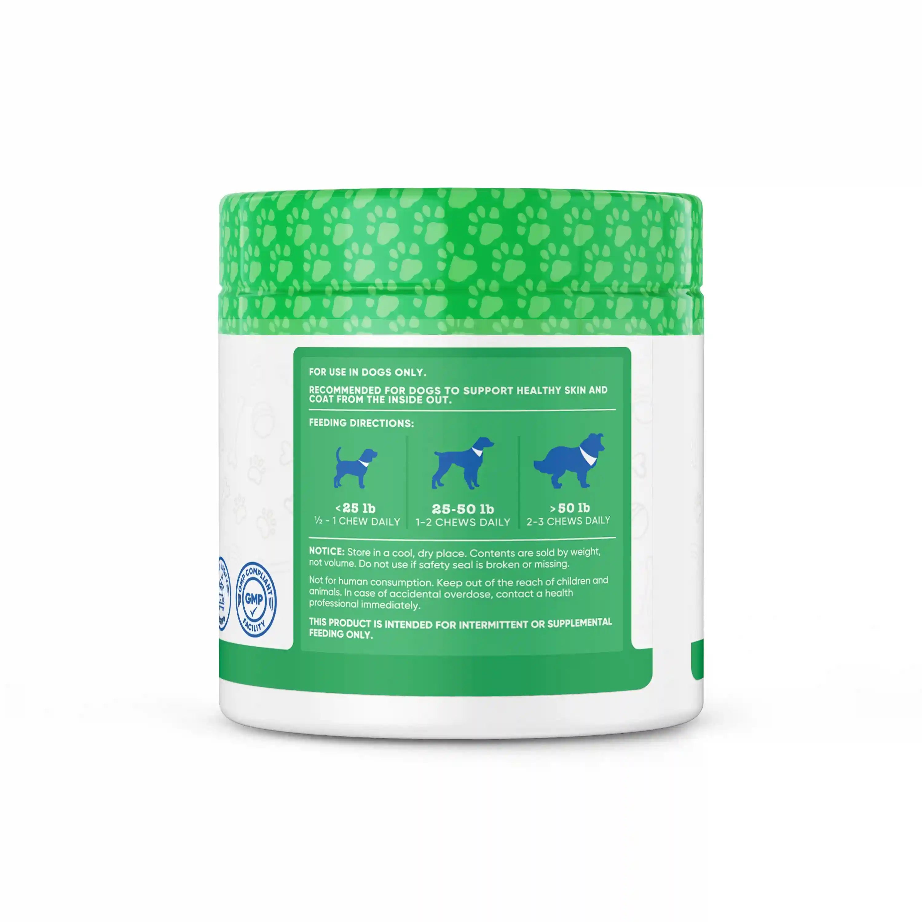 Nutricost Pets Skin & Coat Support [60 Chews] [Beef] Secondary image