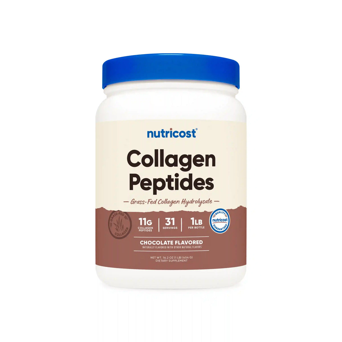 Nutricost Grass-Fed Bovine Collagen Hydrolysate Powder Main image