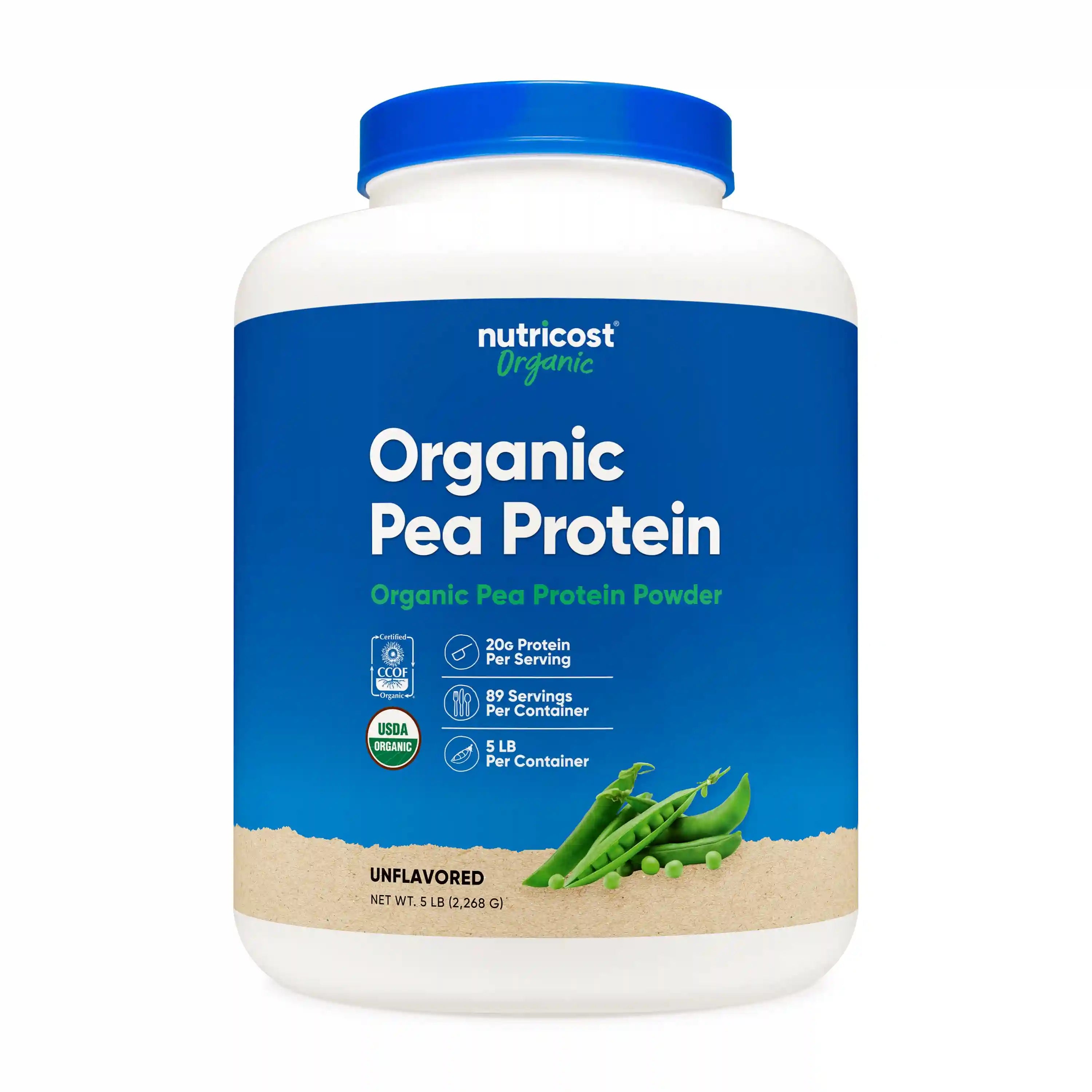 Nutricost Organic Pea Protein Powder Secondary image