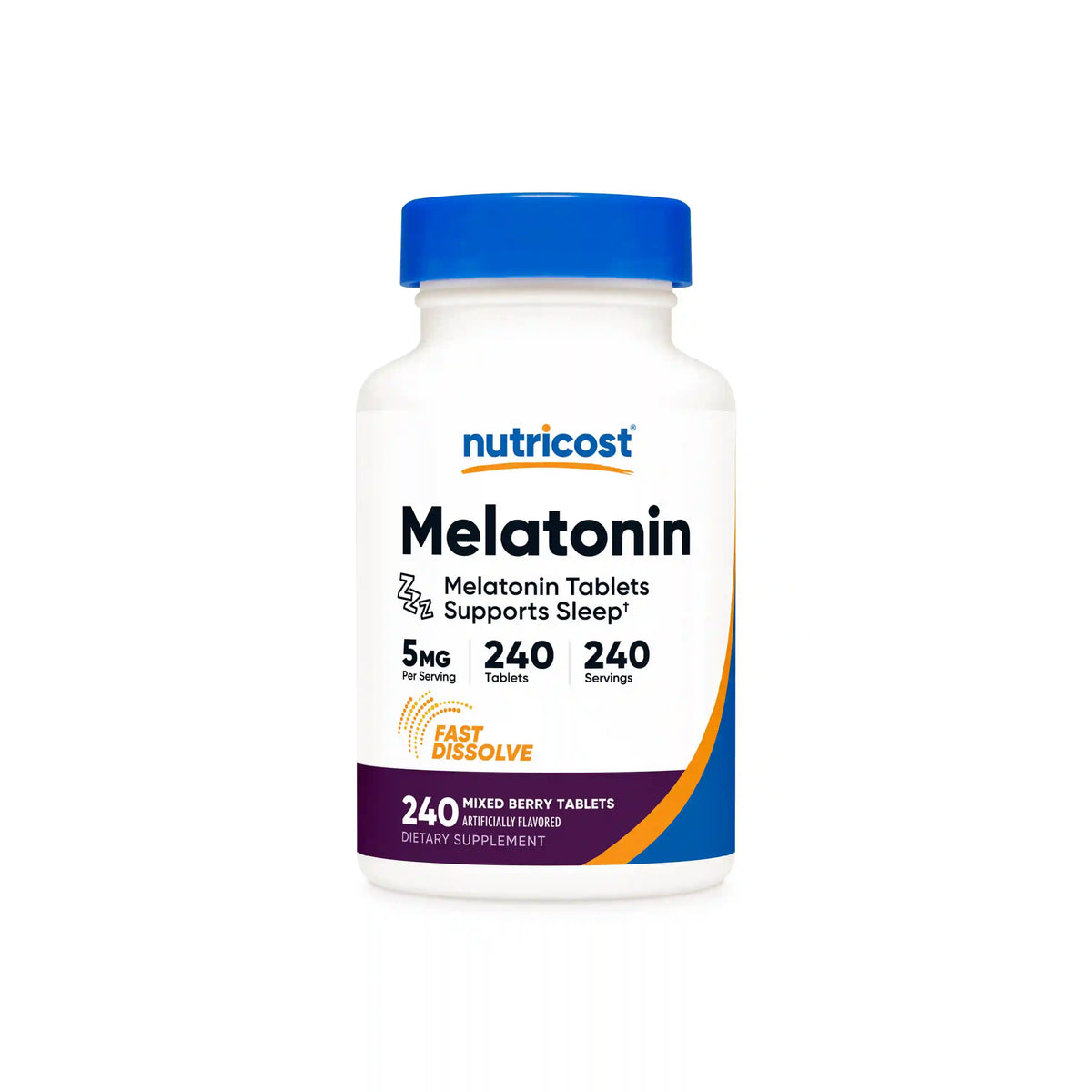 Nutricost Melatonin Tablets (Fast Dissolve) Main image