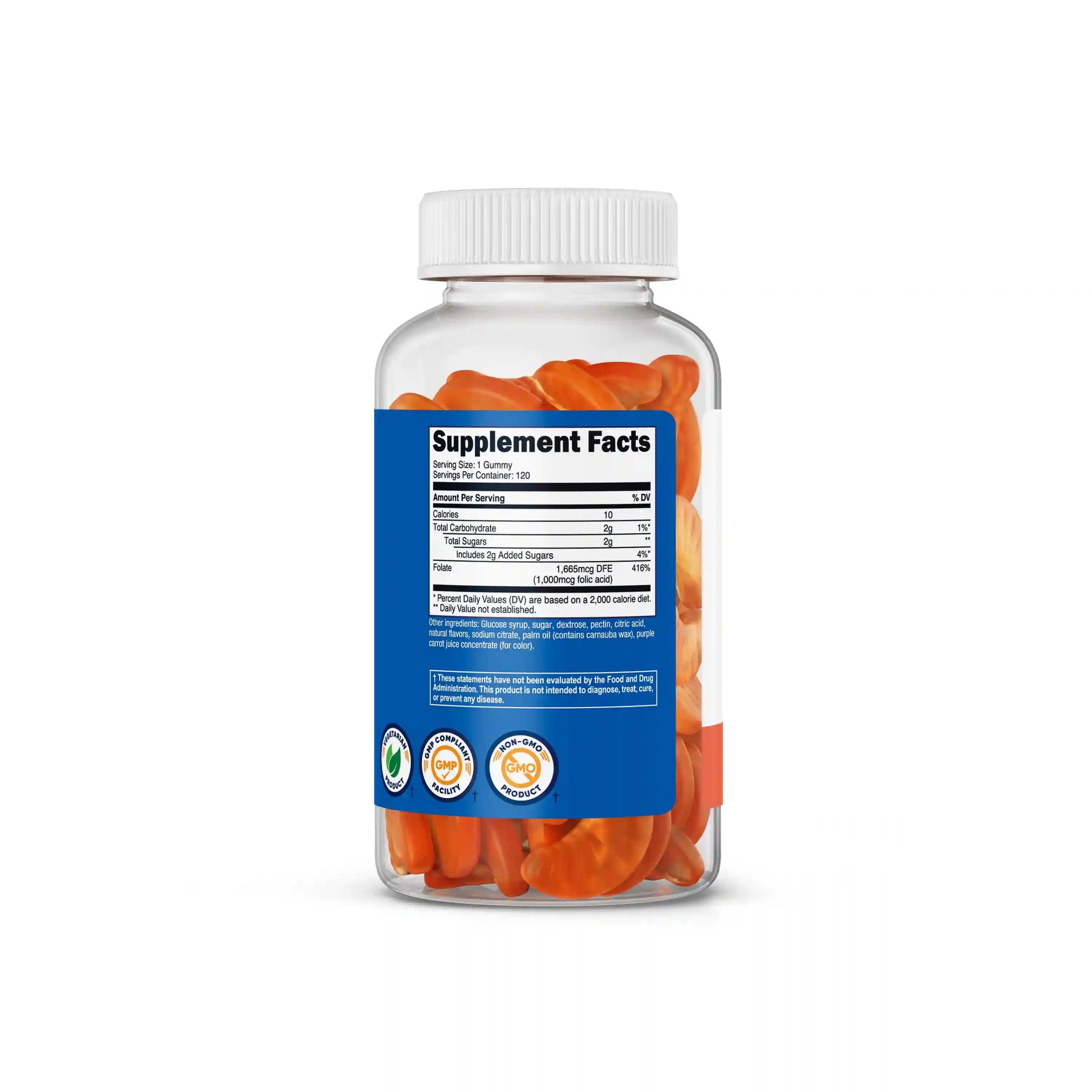 Nutricost Folic Acid Gummies Secondary image