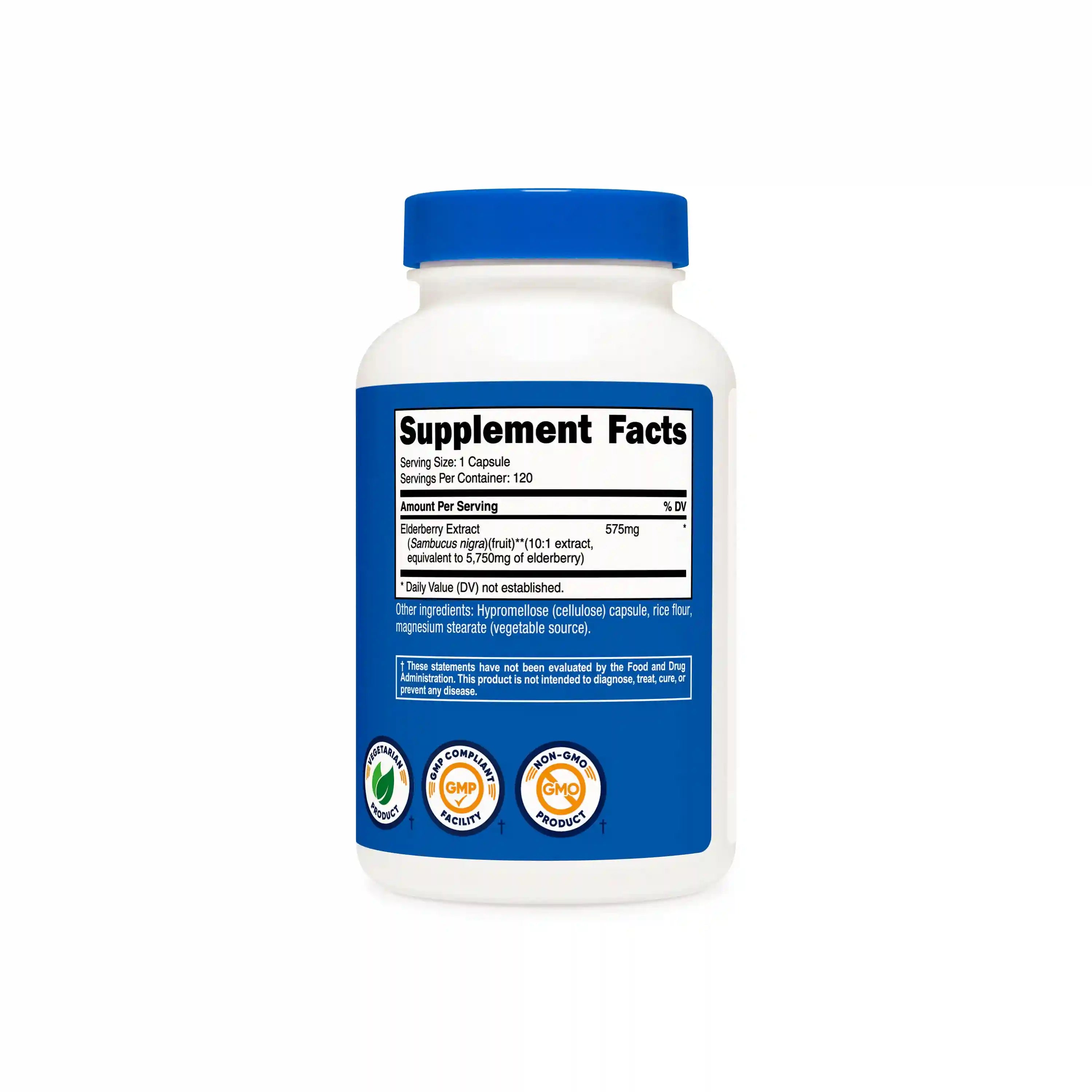 Nutricost Elderberry Capsules Secondary image
