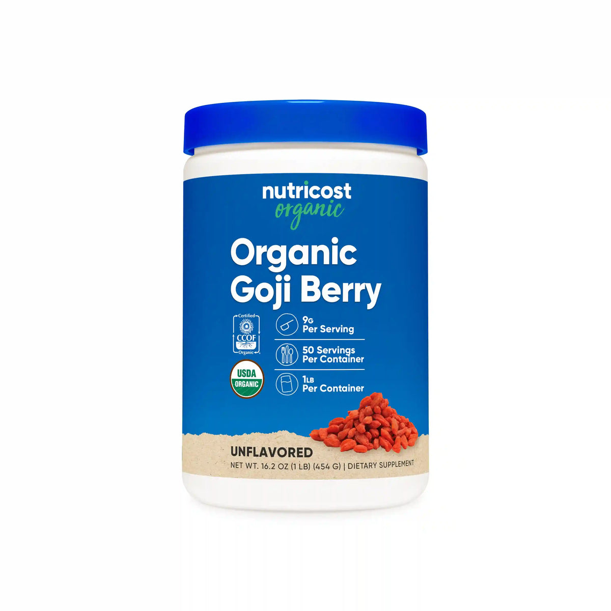 Nutricost Organic Goji Berry Powder Main image