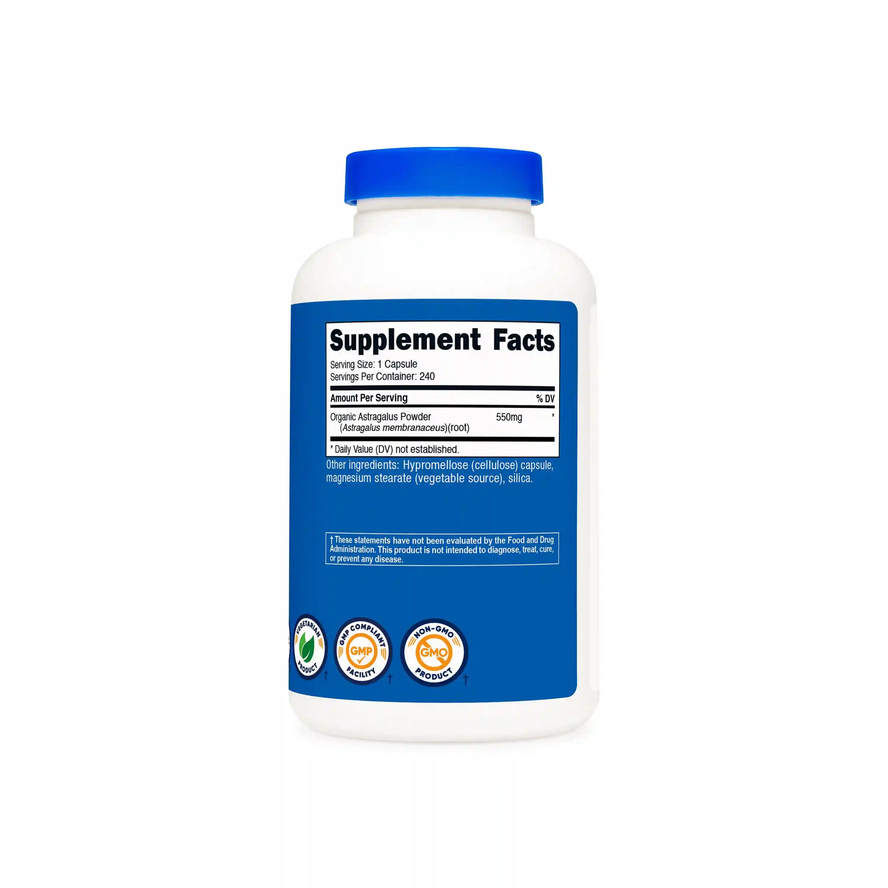 Nutricost Astragalus Capsules Secondary image