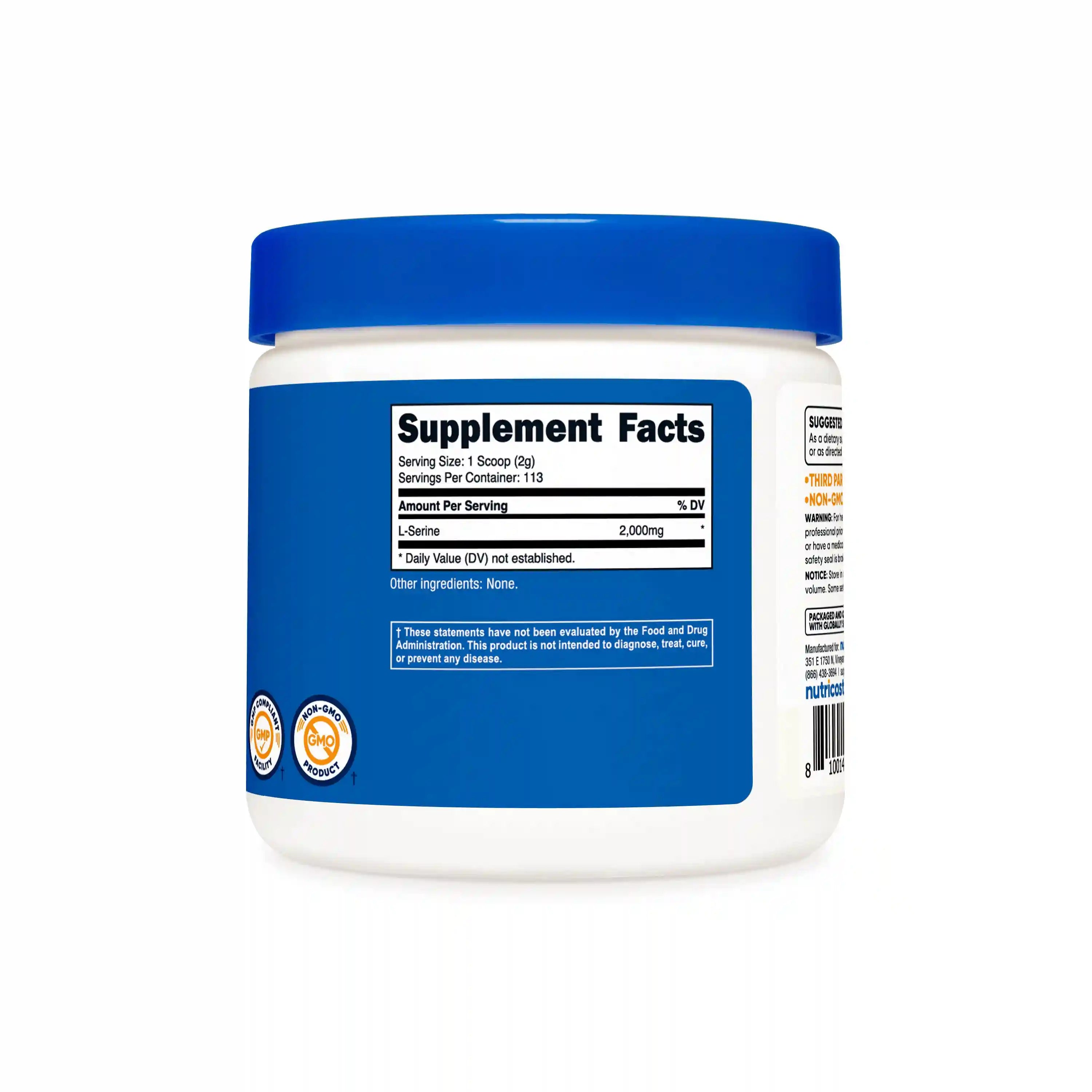Nutricost L-Serine Powder Secondary image