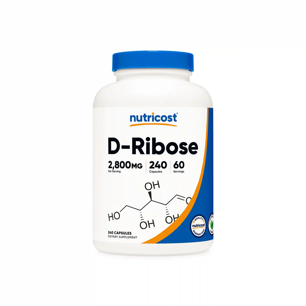 Nutricost D-Ribose Capsules Main image