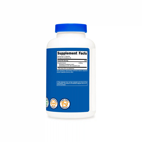 Nutricost Boswellia Extract 65% Boswellic Acid Capsules