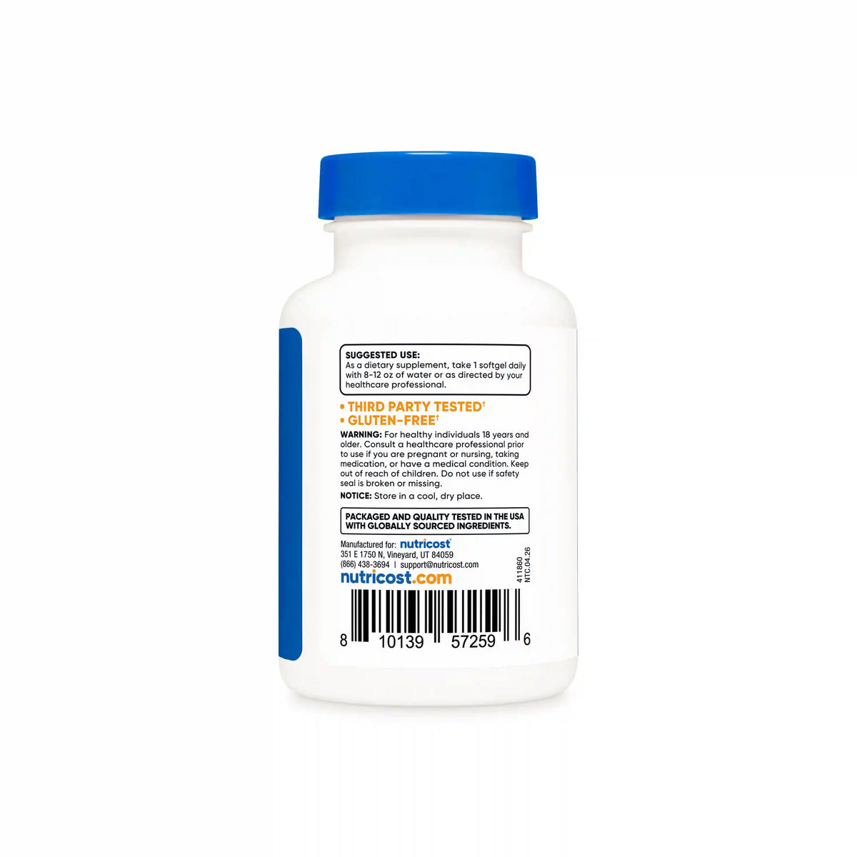 Nutricost Astaxanthin Softgels