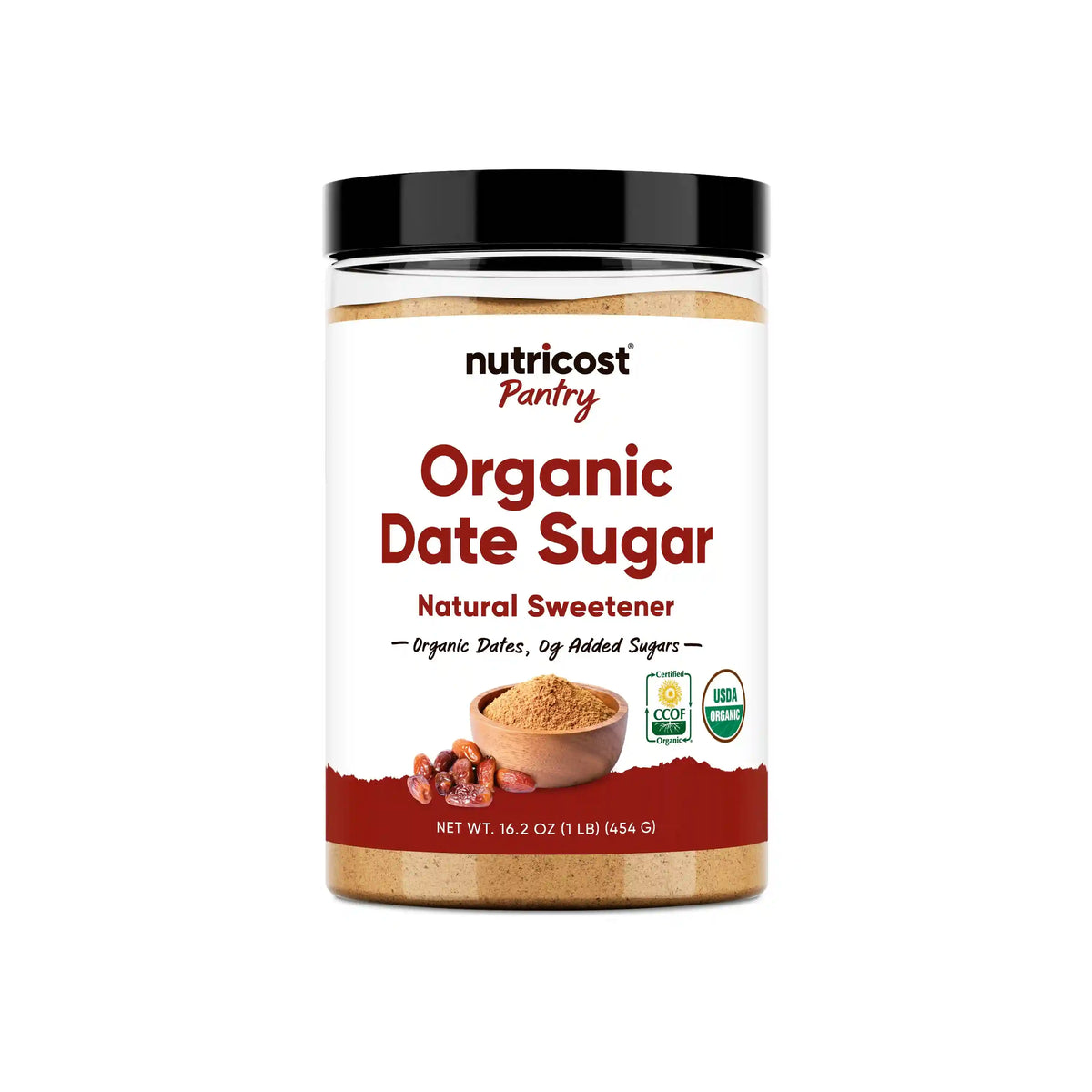 Nutricost Pantry Date Sugar (1 LB) Main image