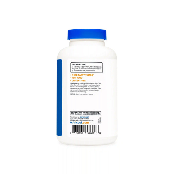 Nutricost Calcium Citrate + Vitamin D