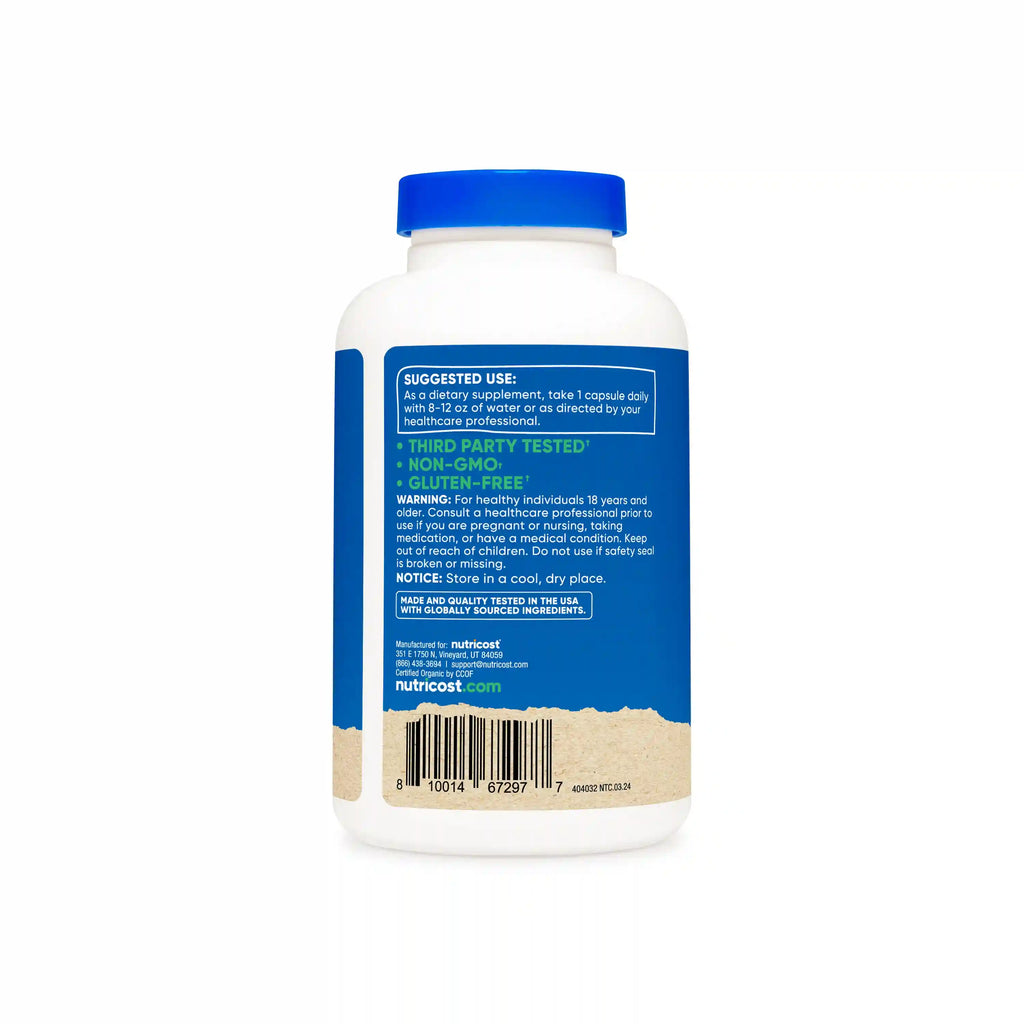 Nutricost Made With Organic Shatavari Capsules