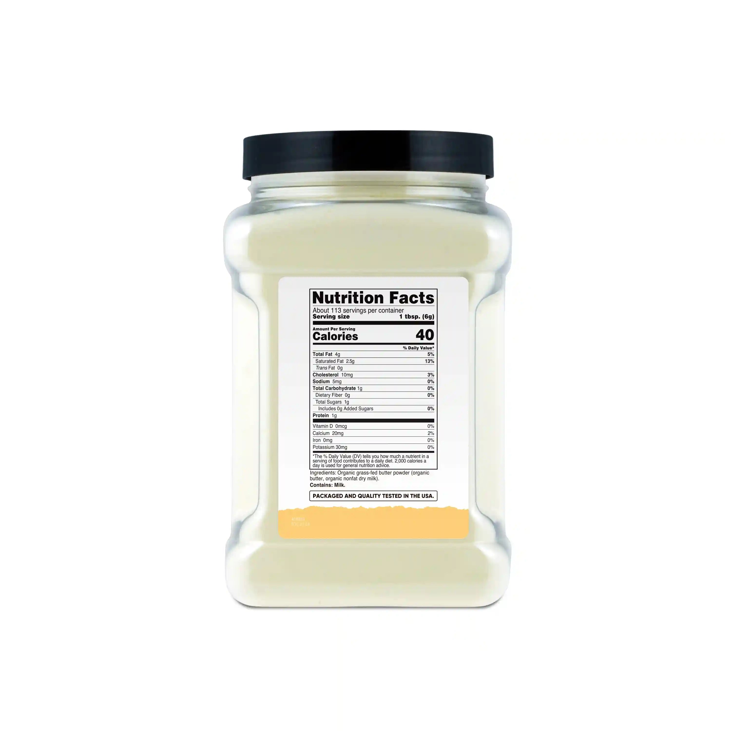 Nutricost Pantry Organic GF Butter Powder Secondary image