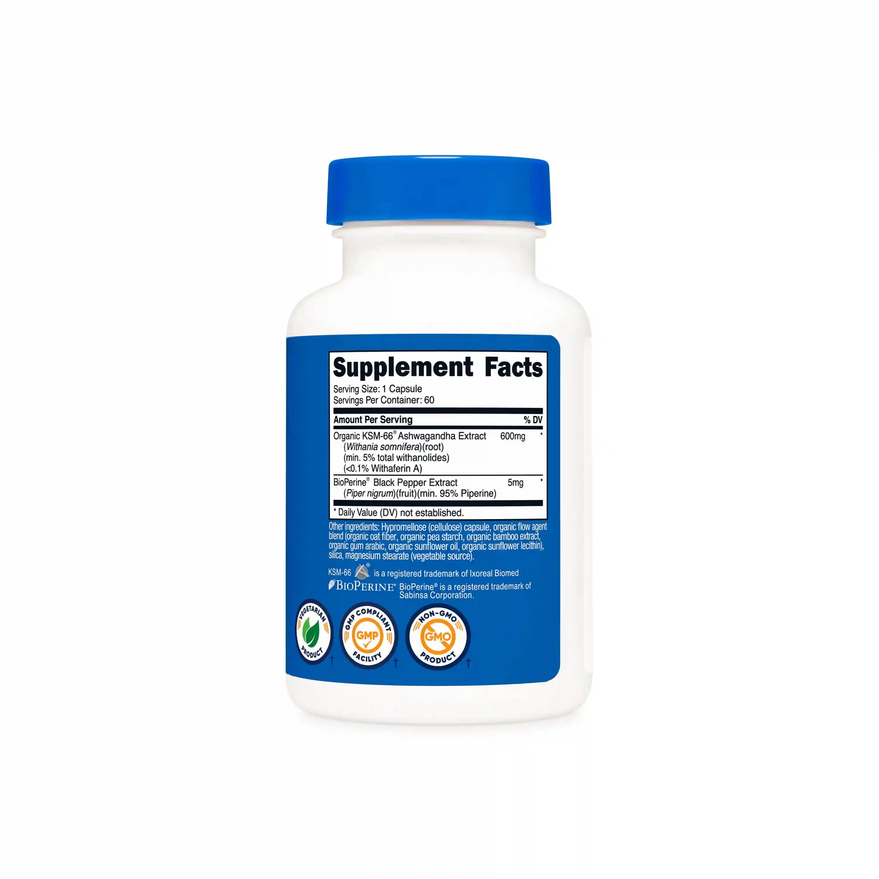 Nutricost KSM-66 Capsules Secondary image