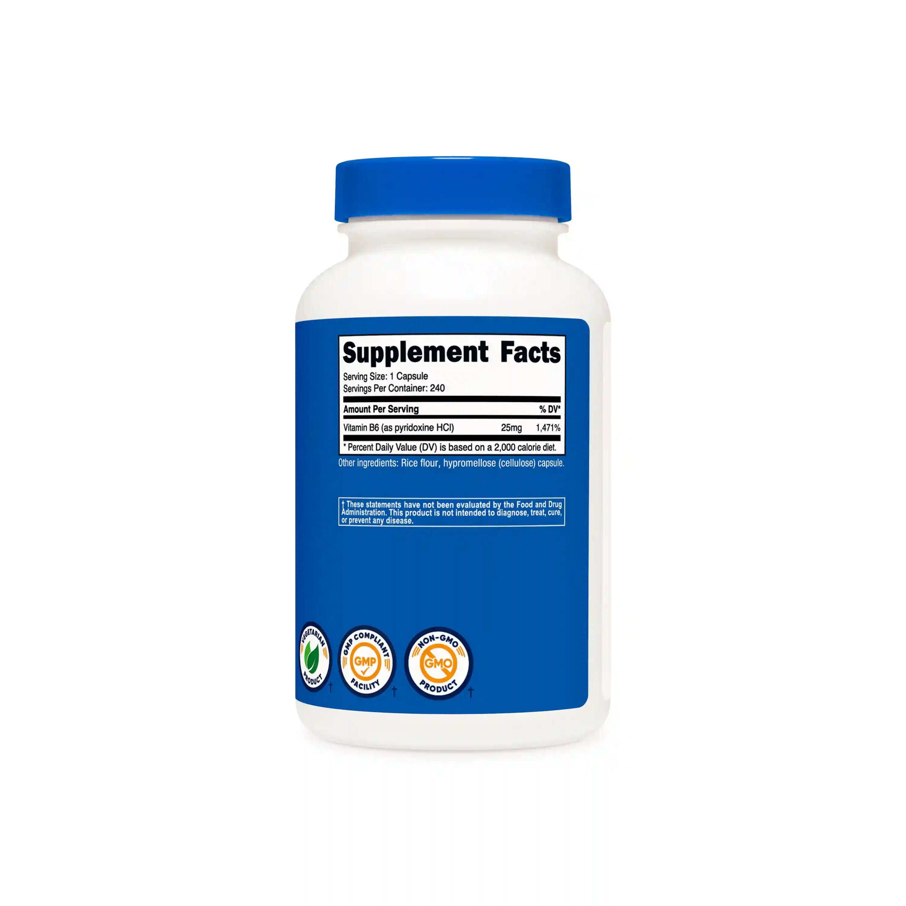 Nutricost Vitamin B6  Capsules Secondary image