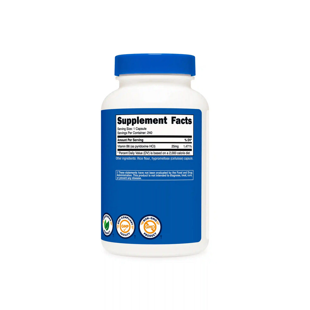 Nutricost Vitamin B6  Capsules