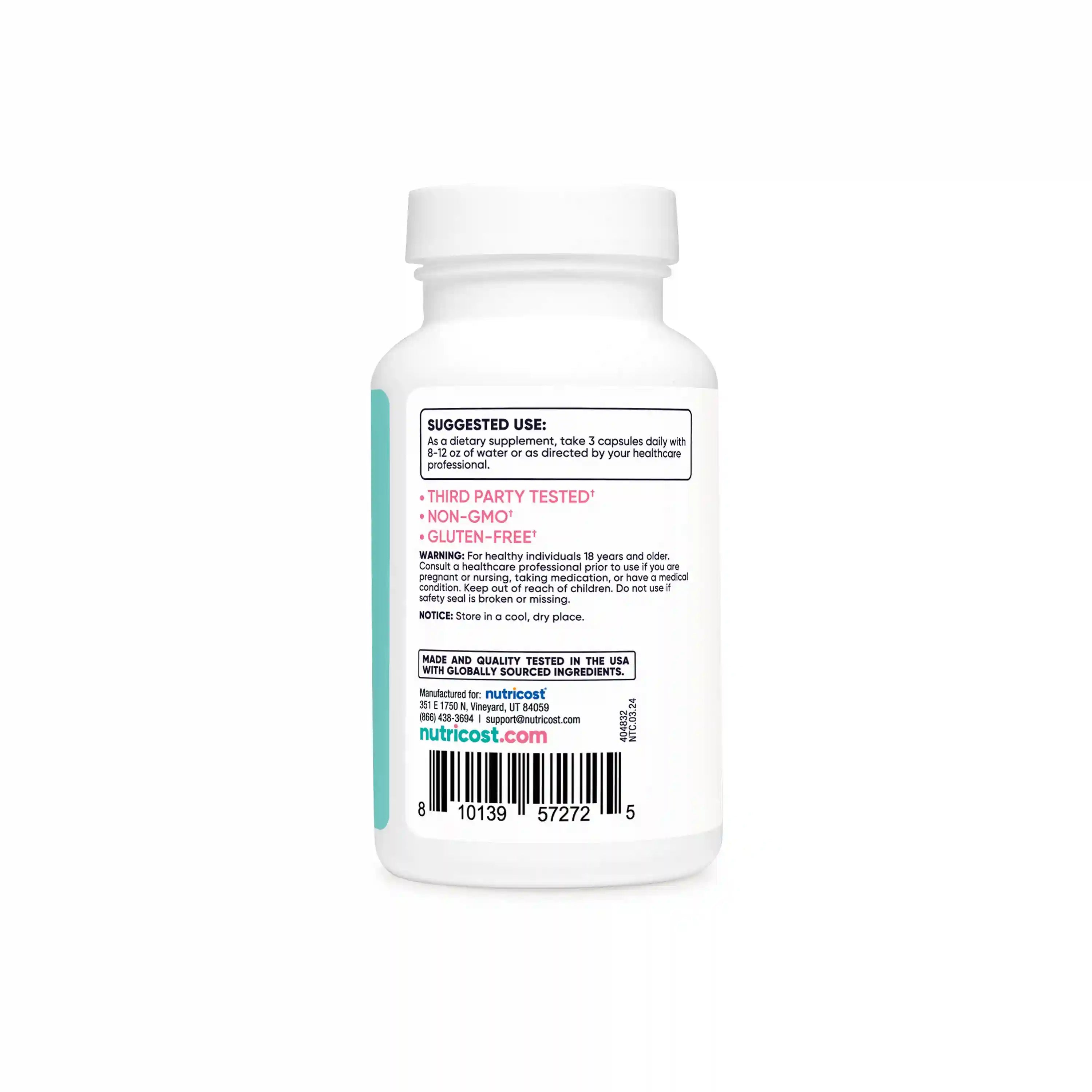 Nutricost D-Mannose with Cranberry Extract for Women Secondary image