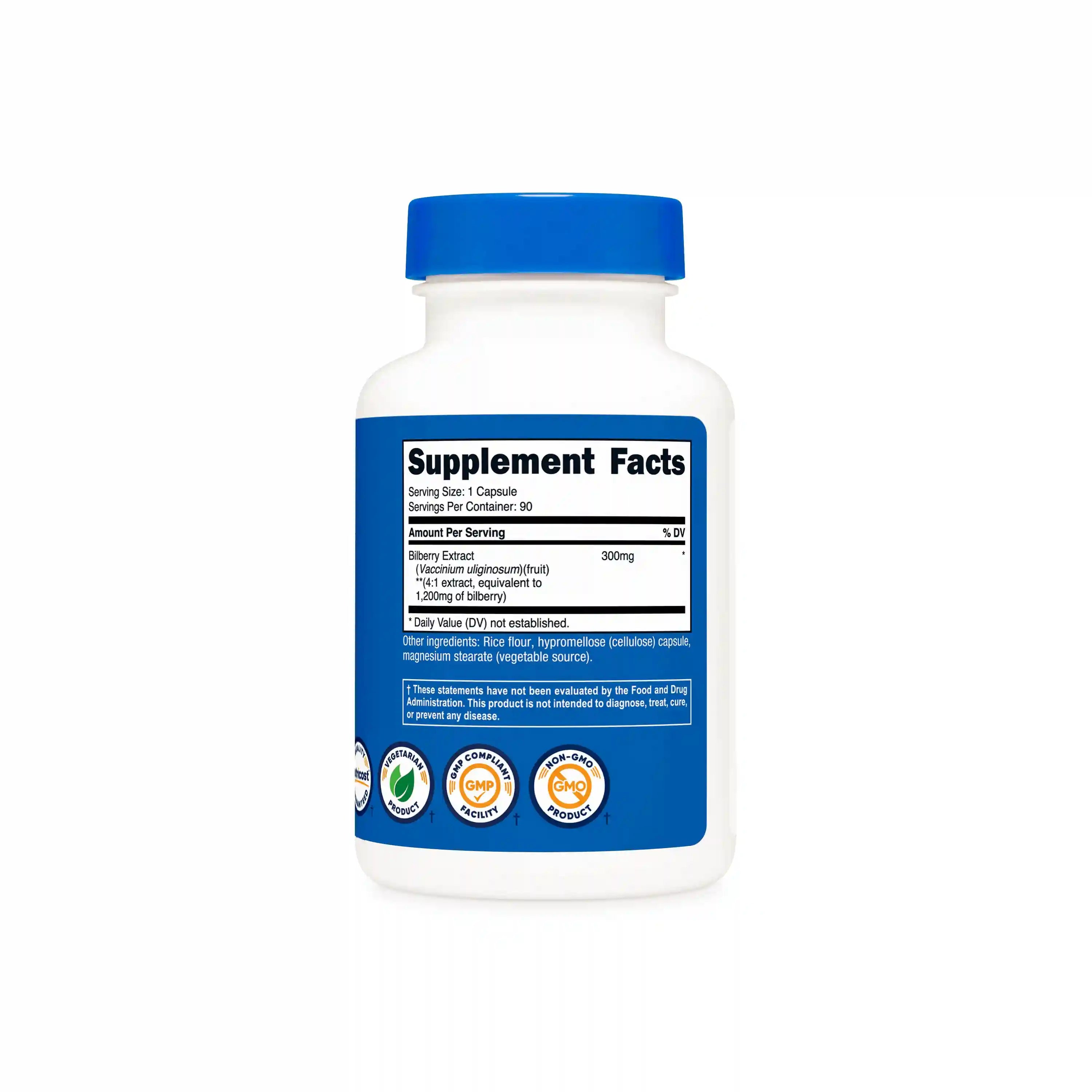 Nutricost Bilberry Capsules Secondary image