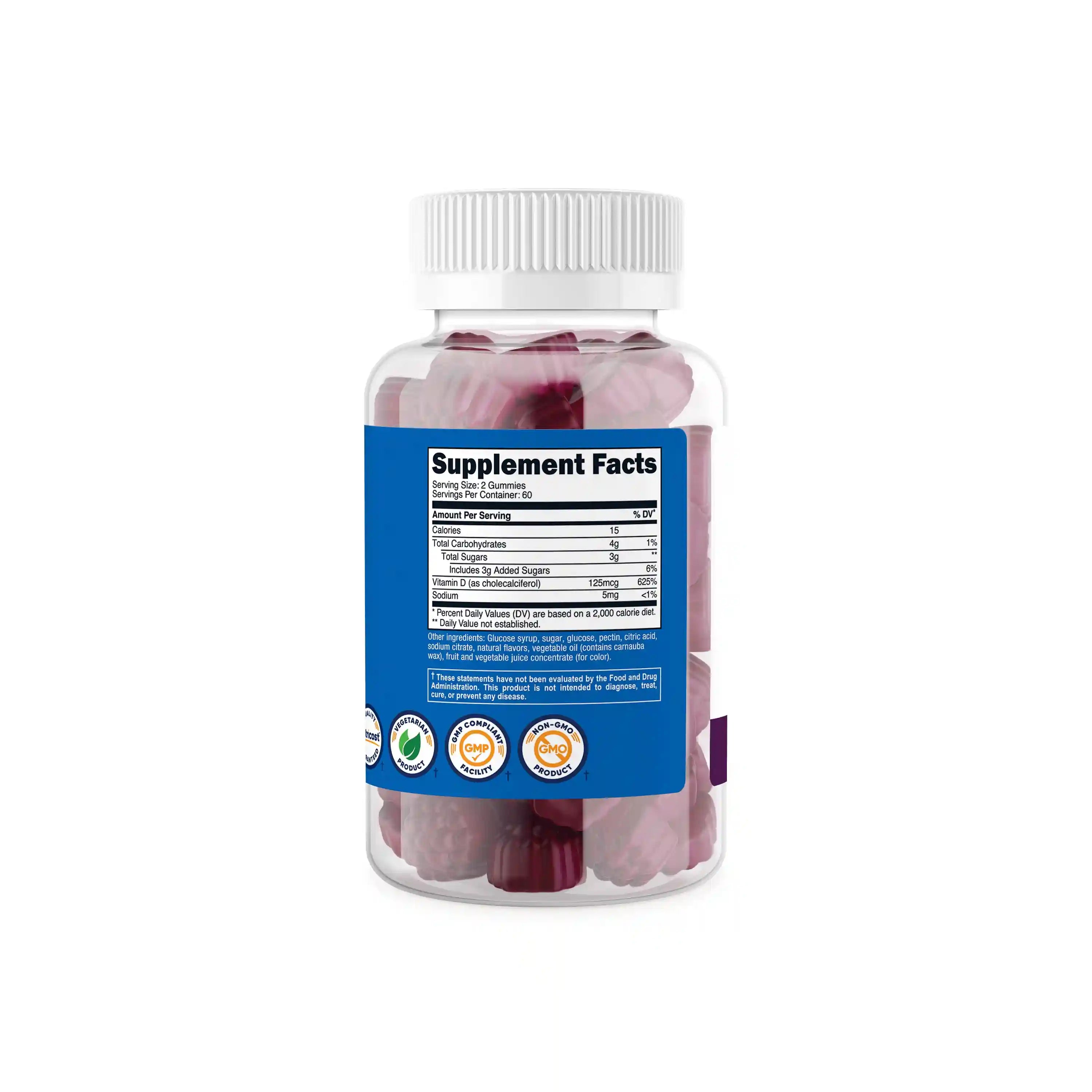 Nutricost Vitamin D3 Gummies (5,000iu) Secondary image