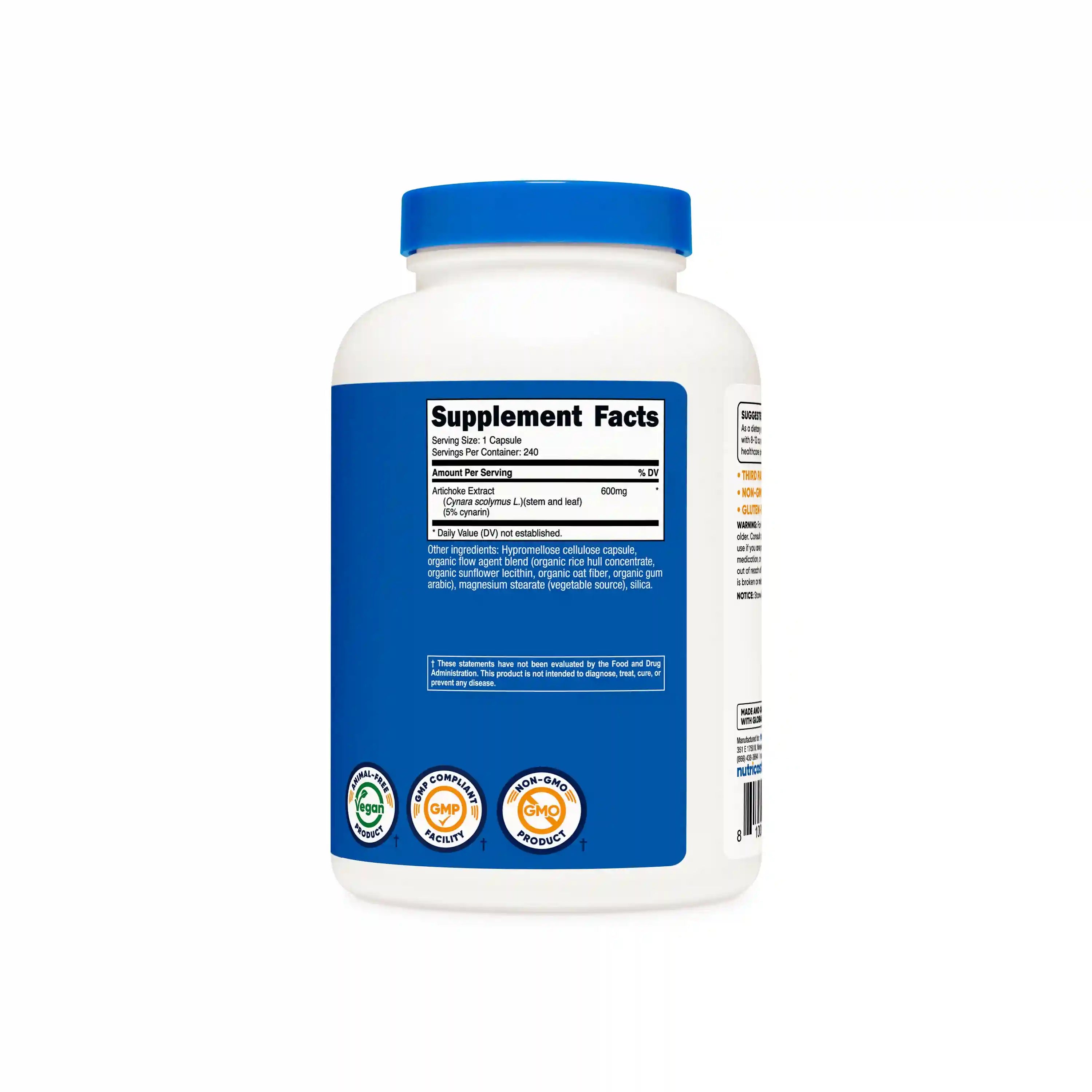 Nutricost Artichoke Extract Secondary image