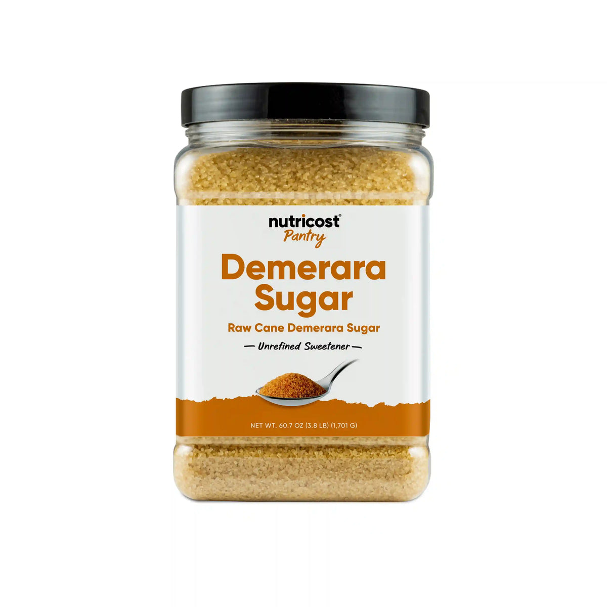 Nutricost Pantry Unrefined Demerara Sugar Main image