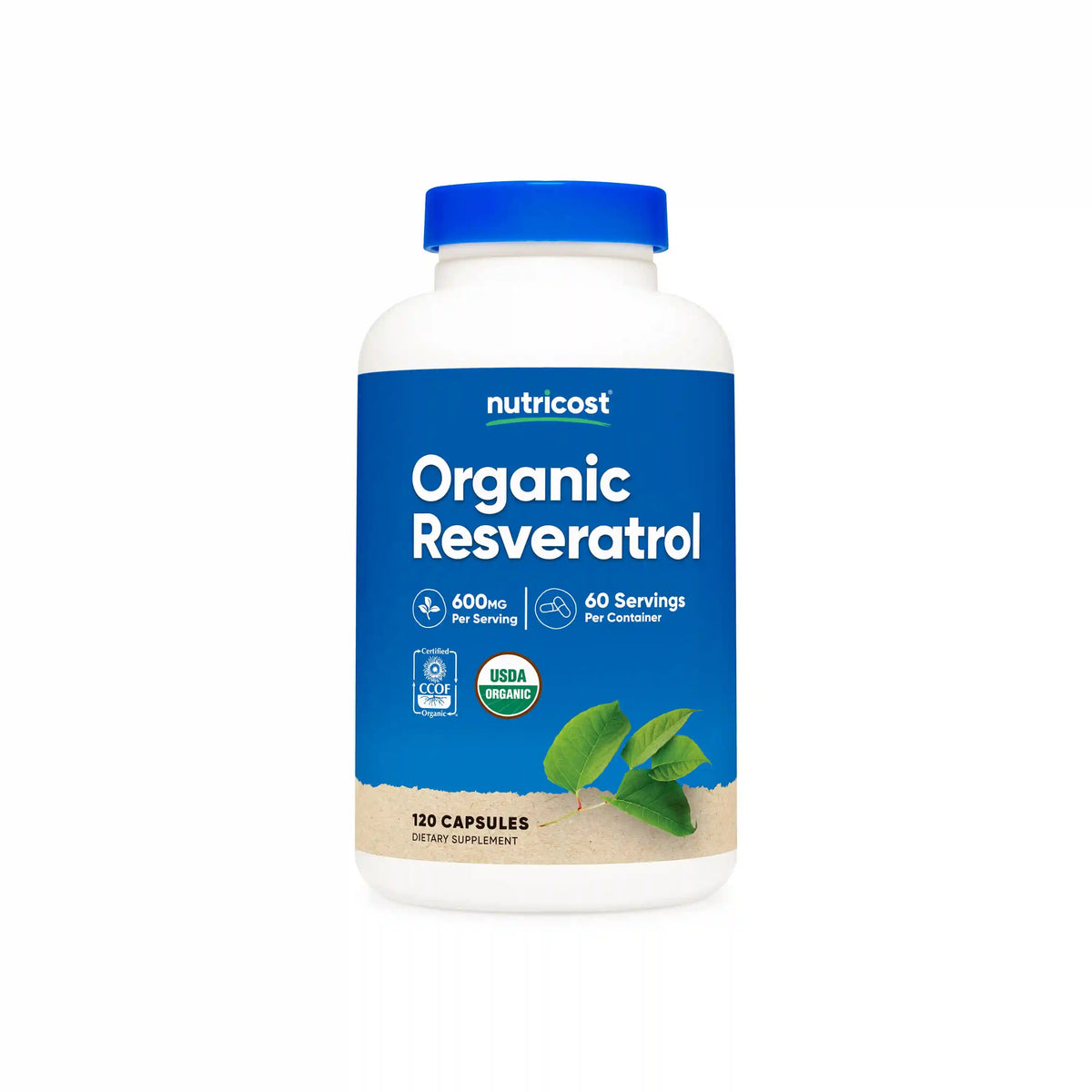 Nutricost Organic Resveratrol Main image