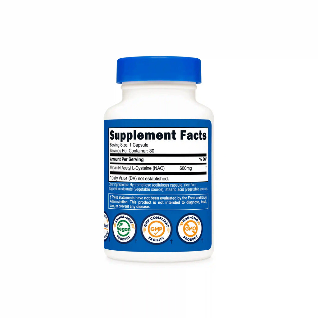 Nutricost N-Acetyl L-Cysteine (NAC) Capsules