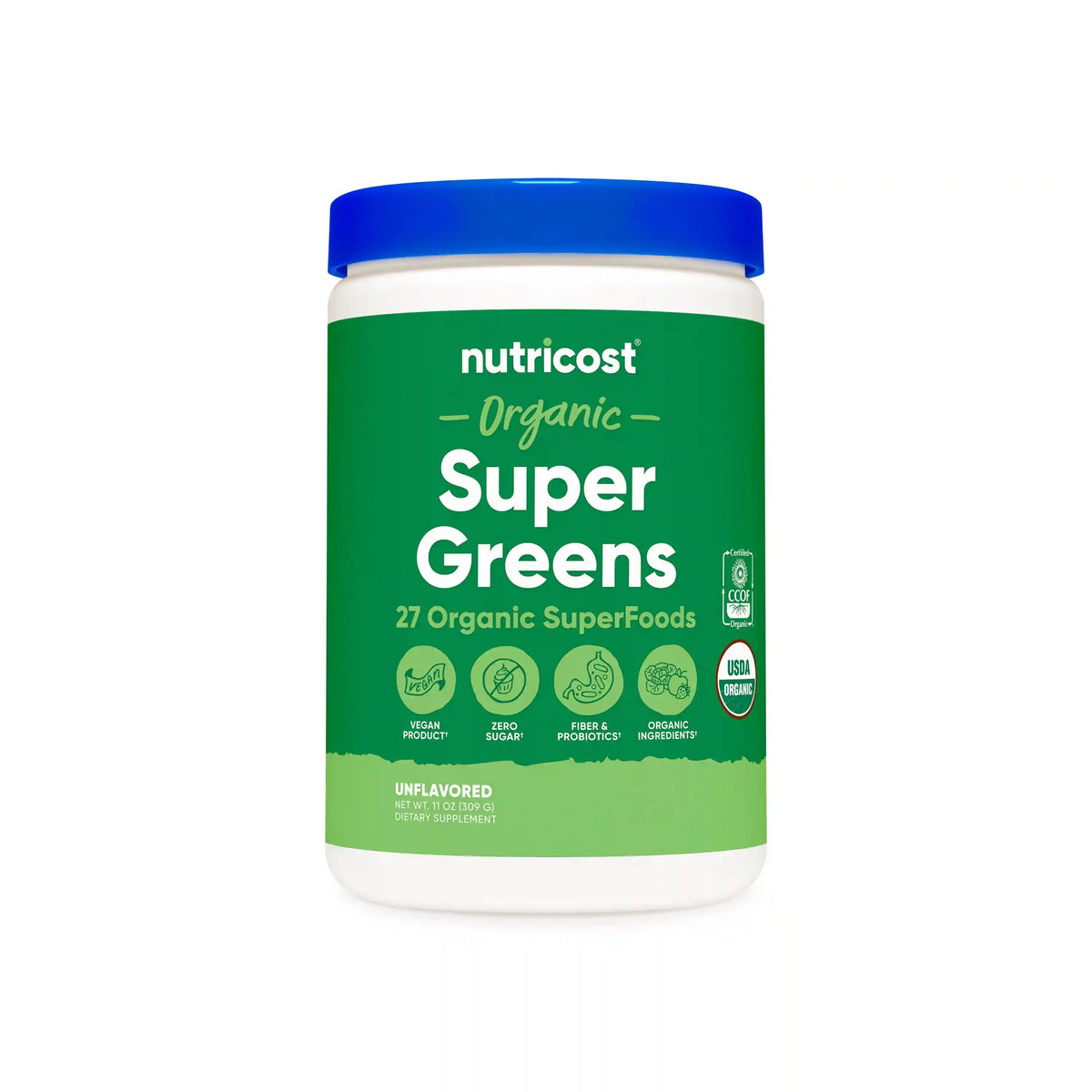 Nutricost Organic Super Greens Powder Main image