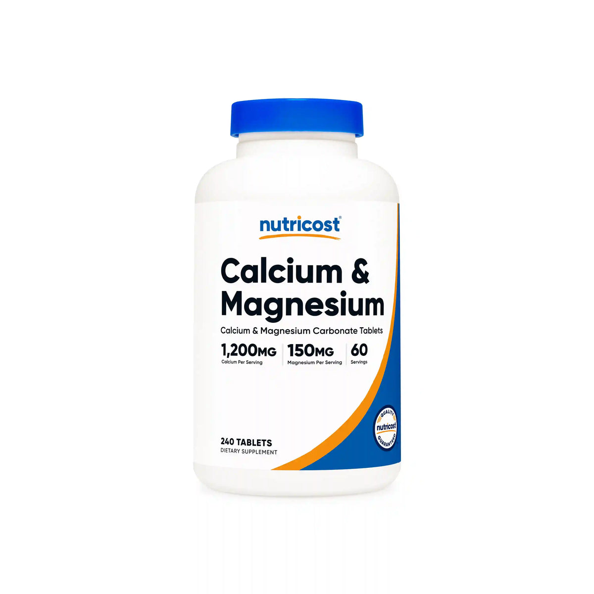Nutricost Calcium & Magnesium Carbonate Tablets Main image