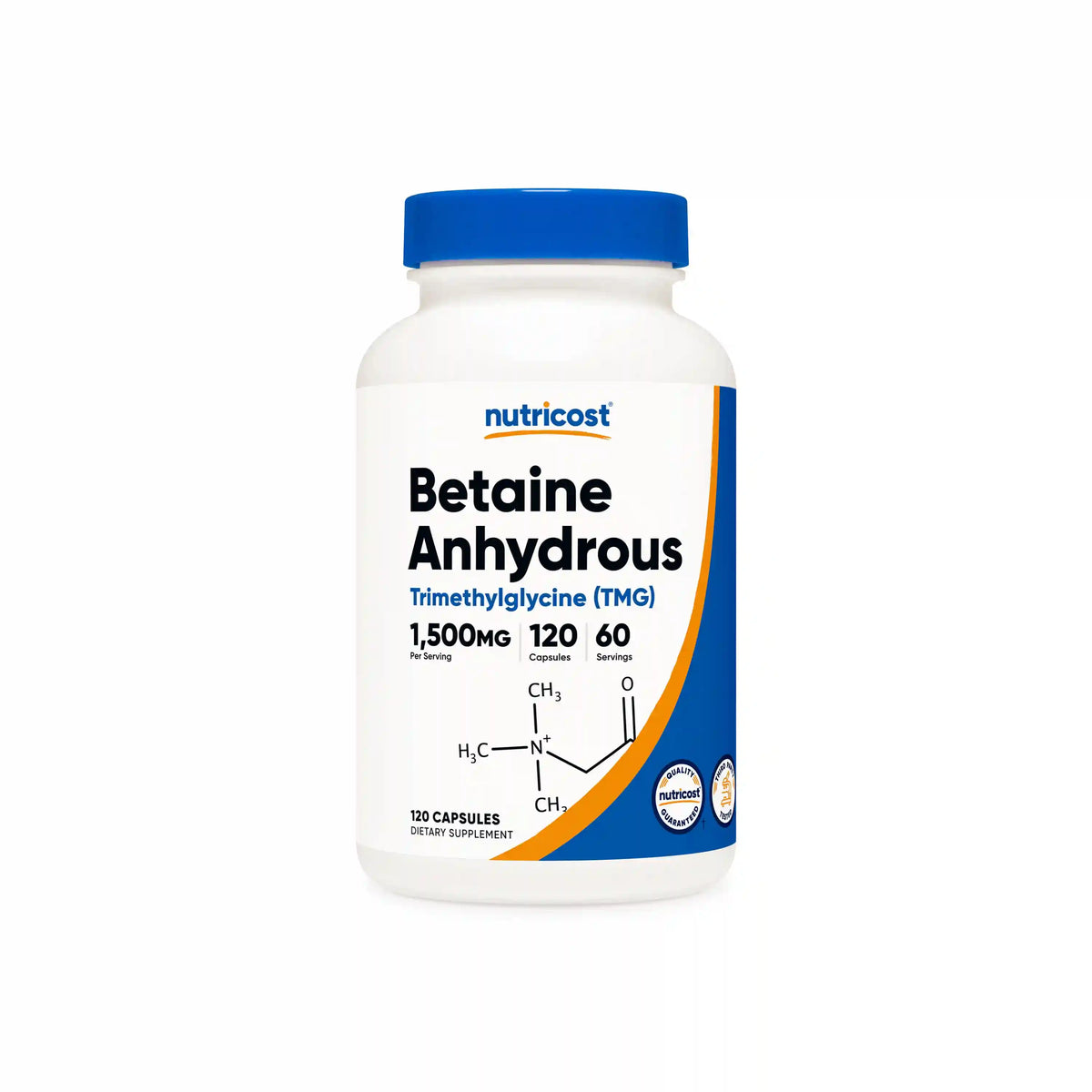 Nutricost Betaine Anhydrous (TMG) Capsules Main image