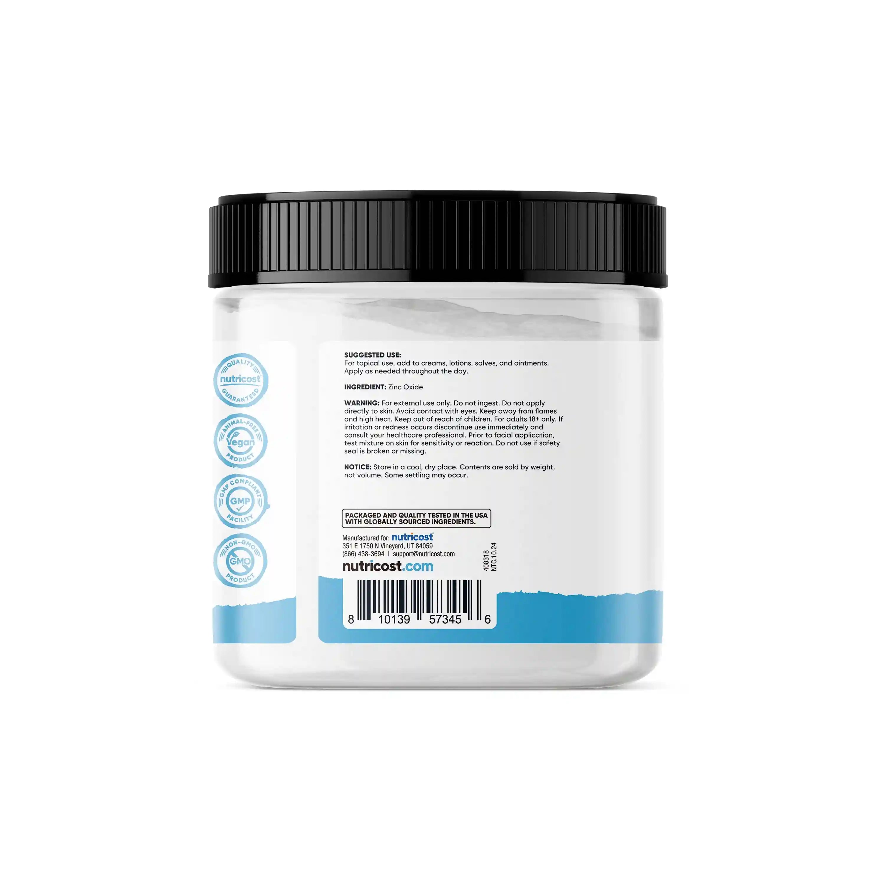 Nutricost Pantry Essentials Zinc Oxide Secondary image