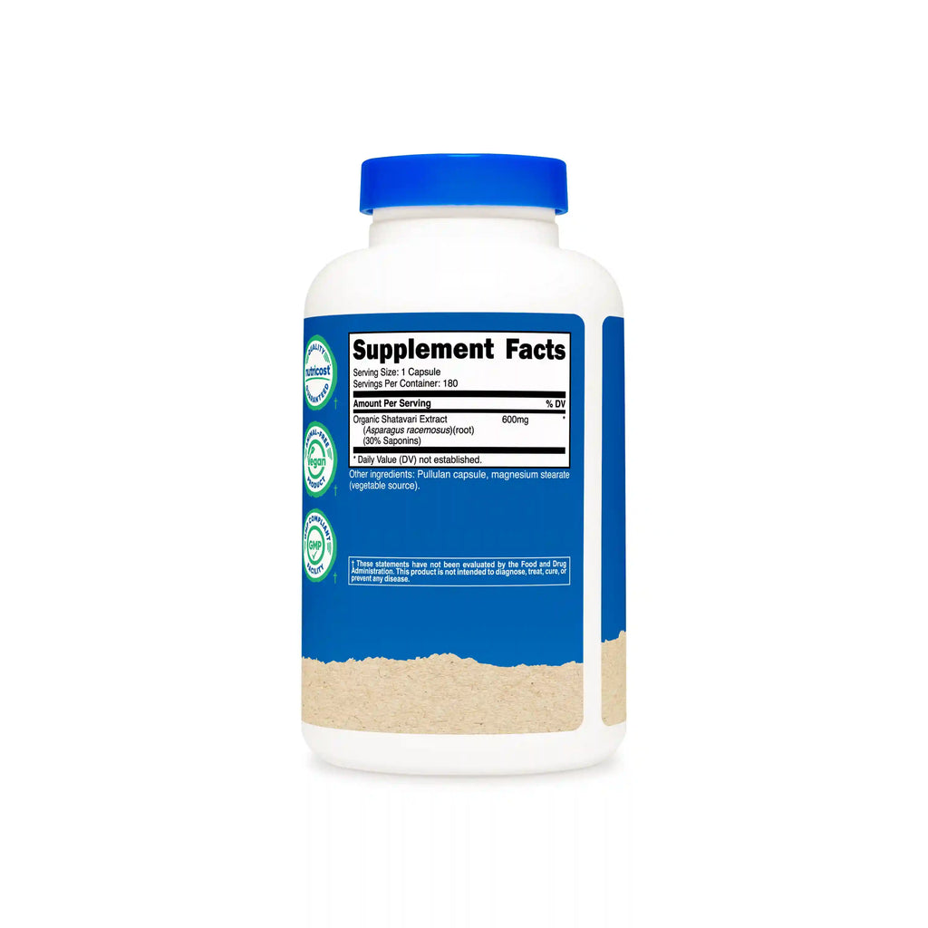 Nutricost Made With Organic Shatavari Capsules