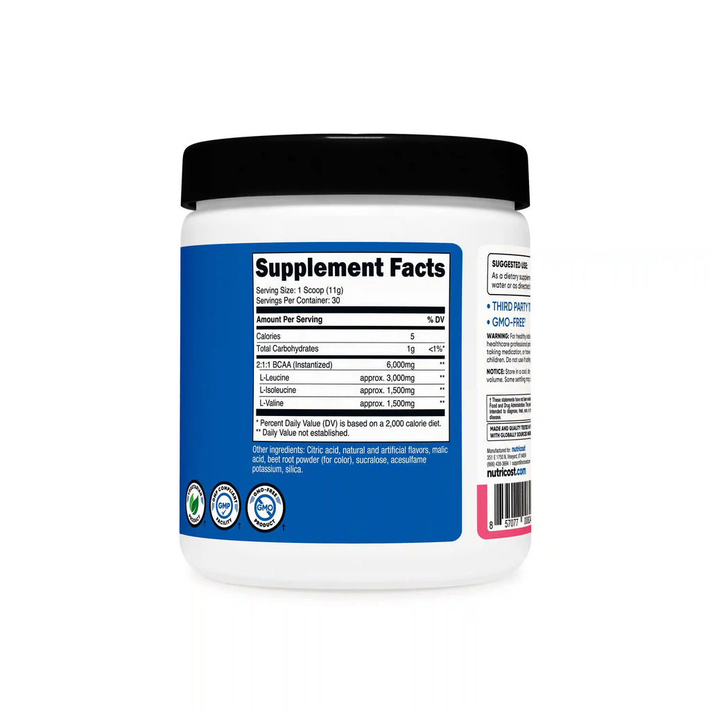 Nutricost BCAA Powder