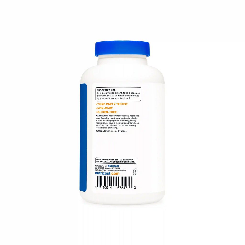 Nutricost Quercetin (With Bromelain) Capsules