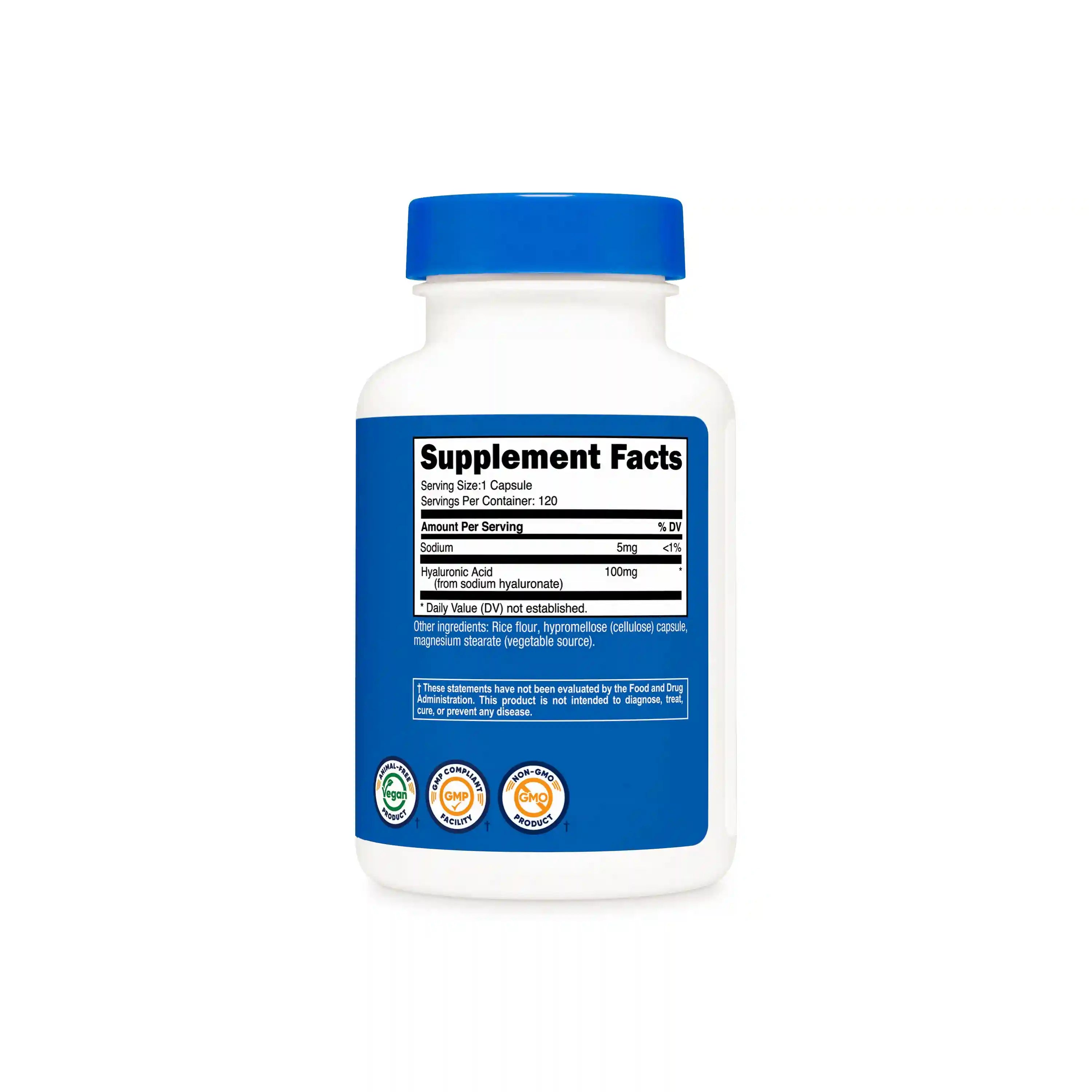 Nutricost Hyaluronic Acid Capsules Secondary image
