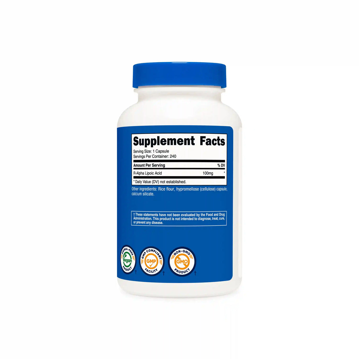 Nutricost R-Alpha Lipoic Acid Capsules