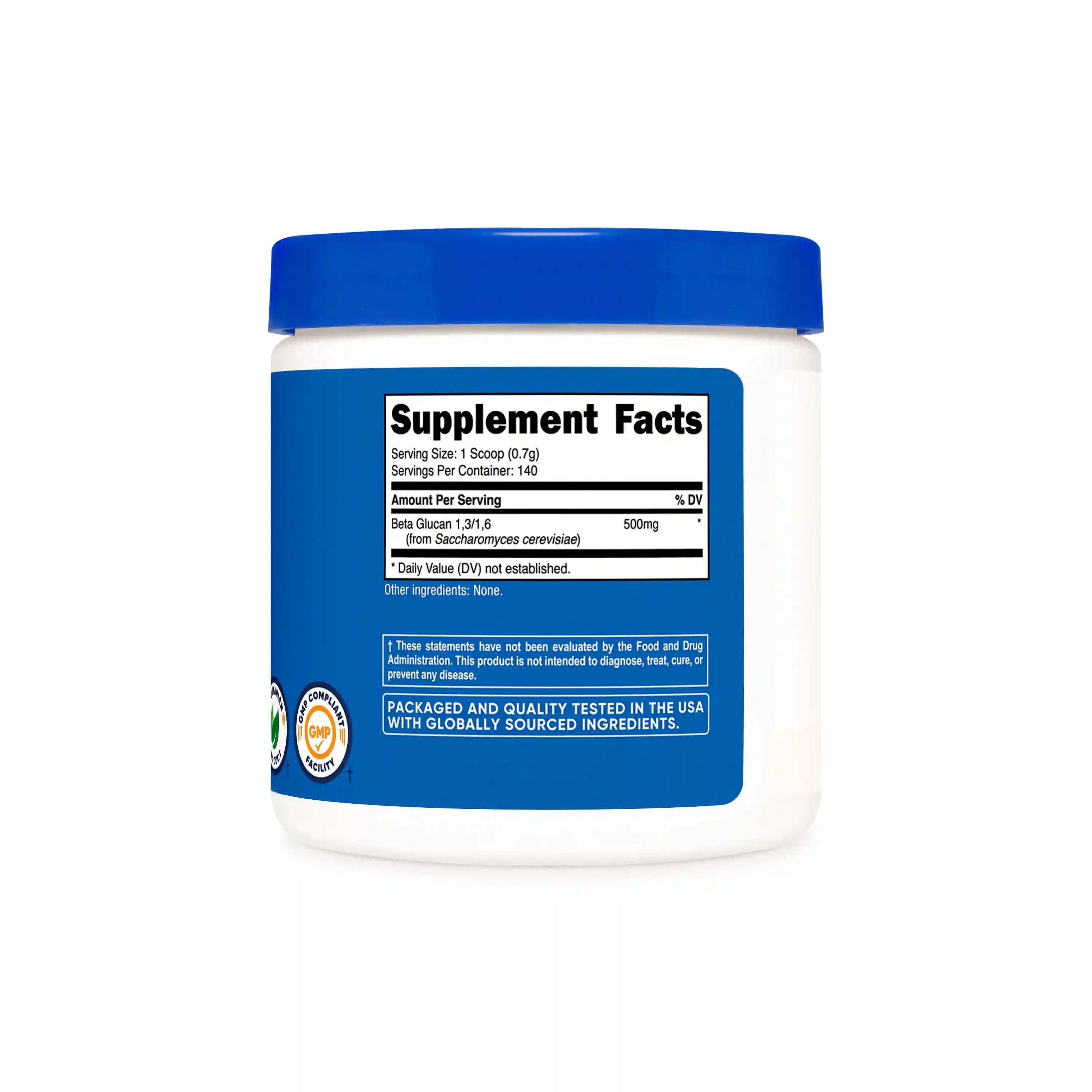 Nutricost Beta Glucan Powder Secondary image
