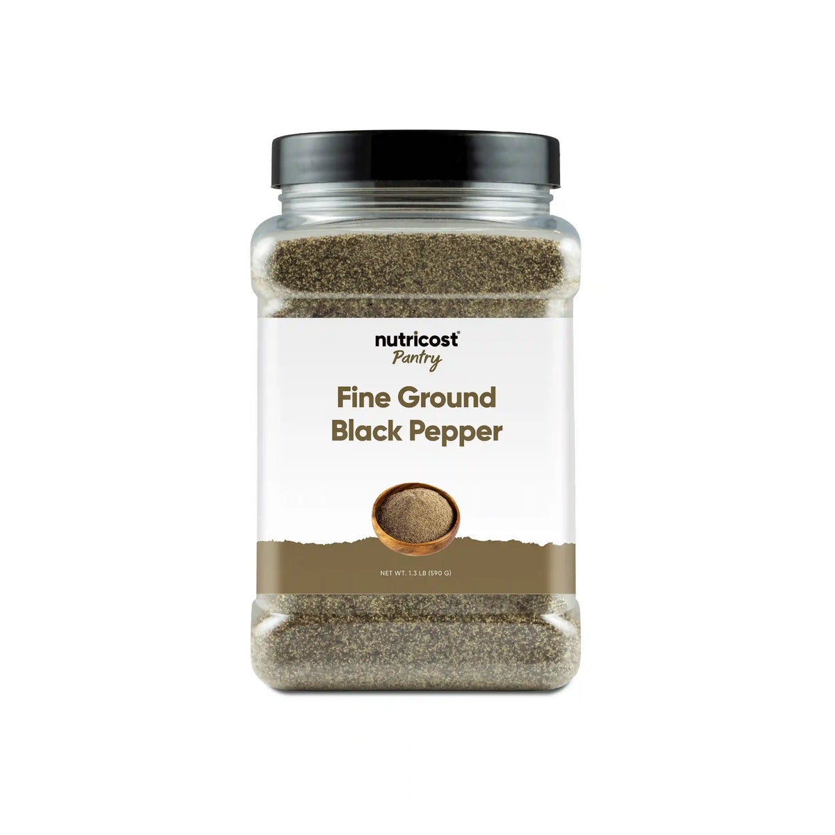 Nutricost Pantry Fine Ground Black Pepper Main image
