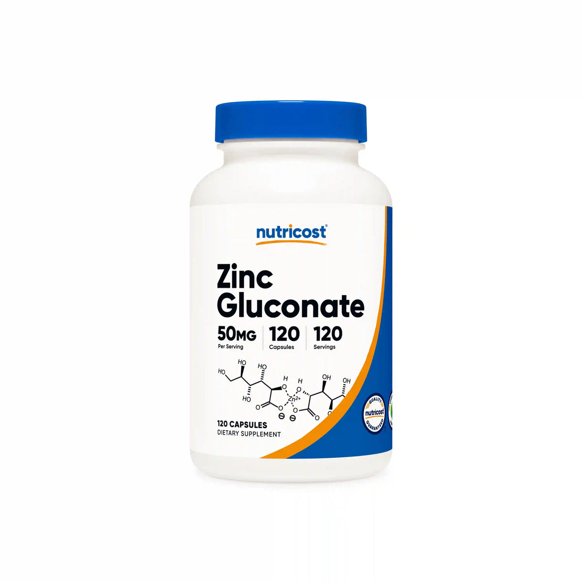 Nutricost Zinc Gluconate Capsules Main image