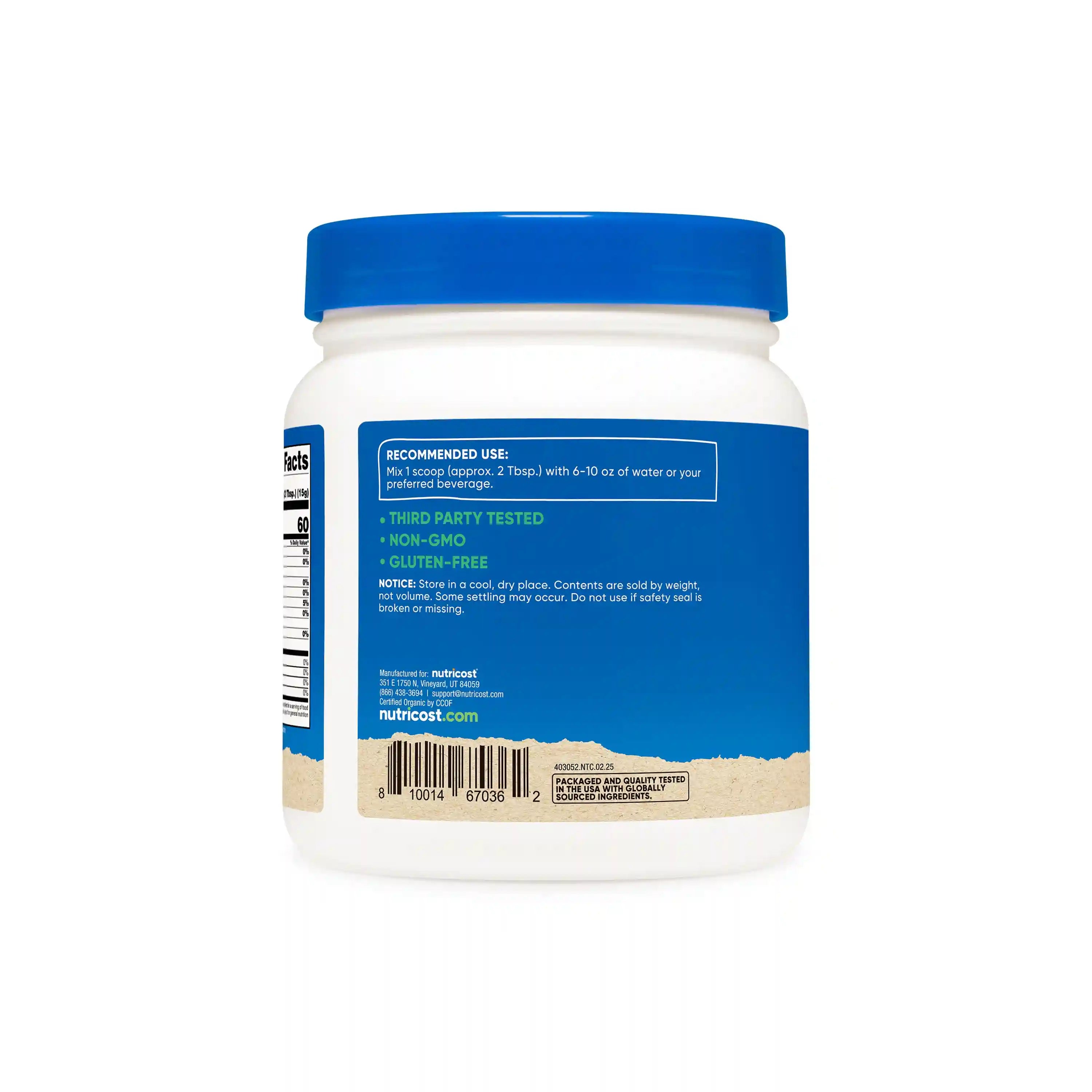 Nutricost Organic Maltodextrin Powder Secondary image