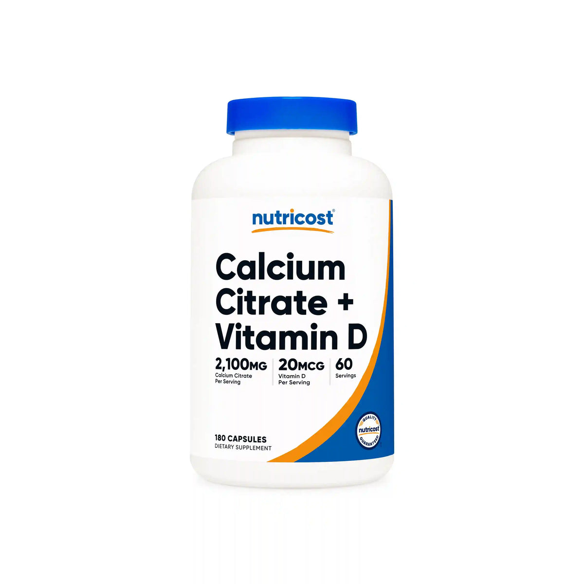 Nutricost Calcium Citrate + Vitamin D Main image