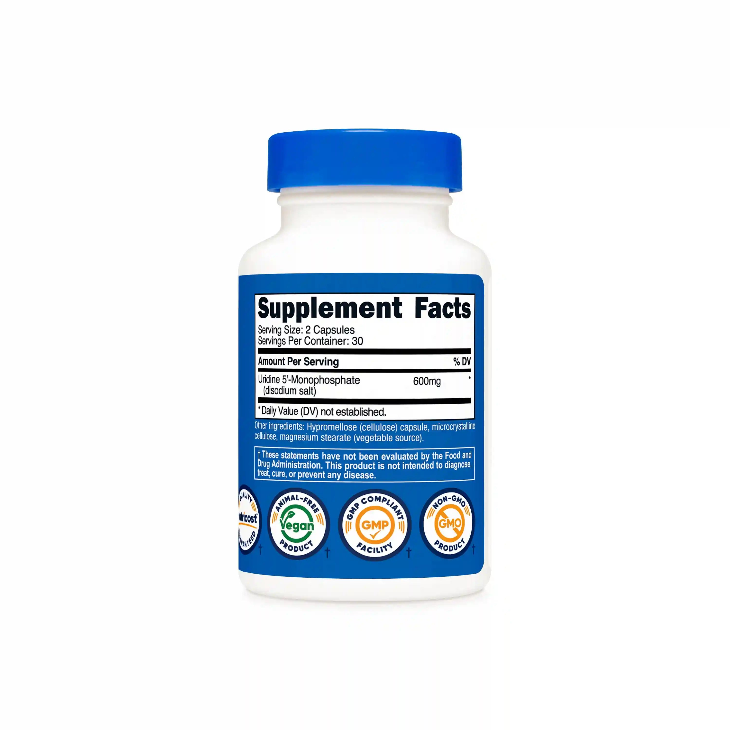 Nutricost Uridine Monophosphate Secondary image