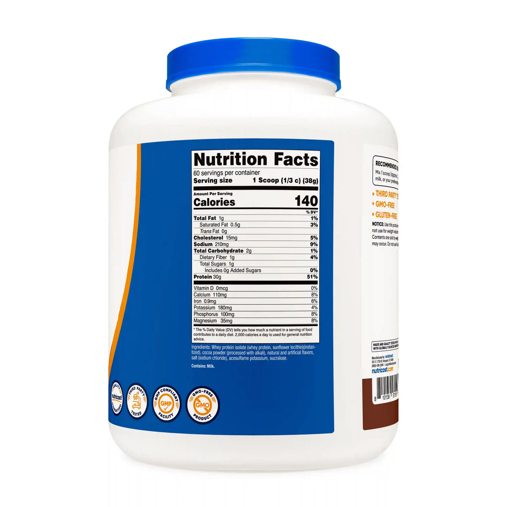 Nutricost Whey Protein Isolate Powder