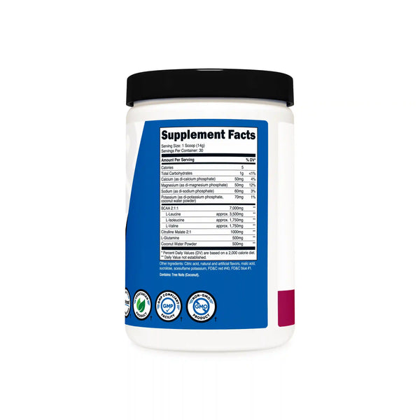Nutricost BCAA + Hydration Powder