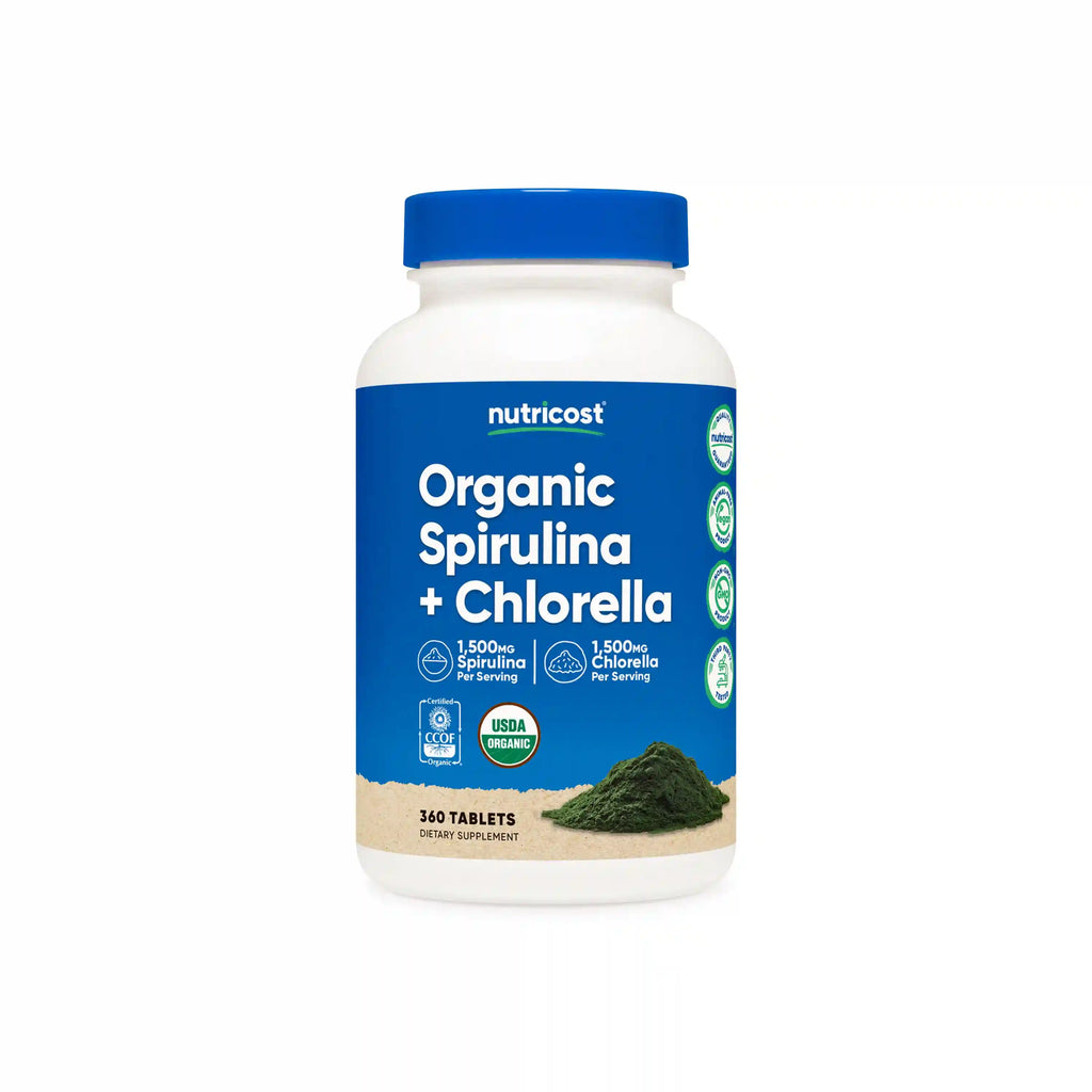 Nutricost Organic Spirulina + Chlorella