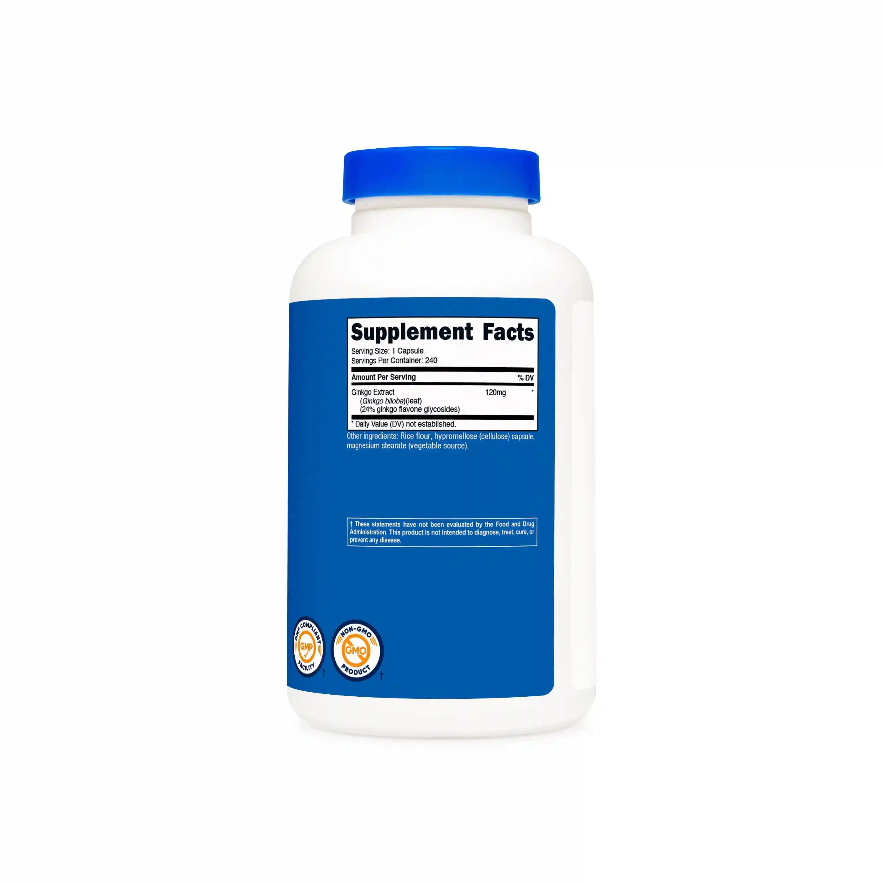 Nutricost Ginkgo Biloba Capsules Secondary image