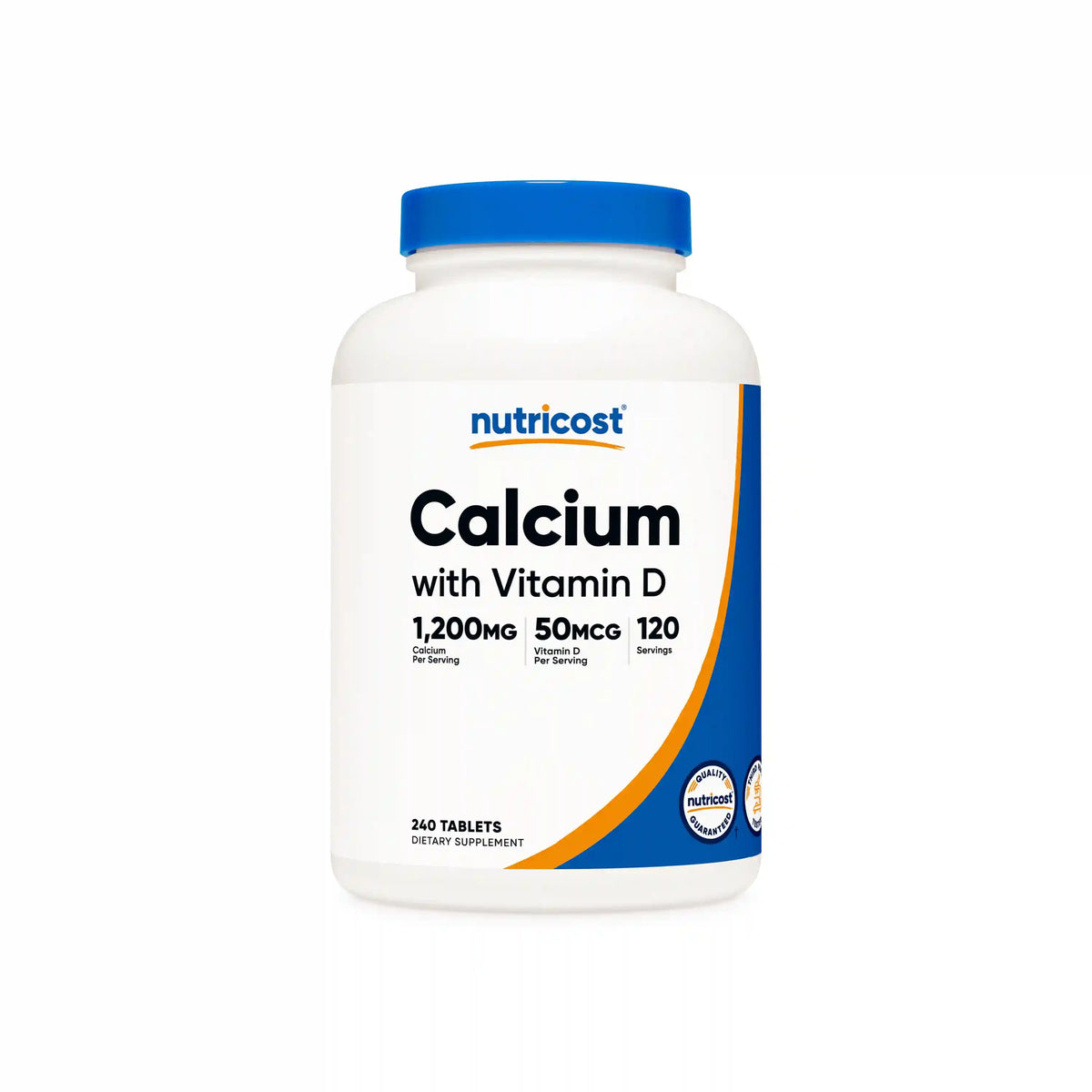 Nutricost Calcium + Vitamin D3 Tablets Main image