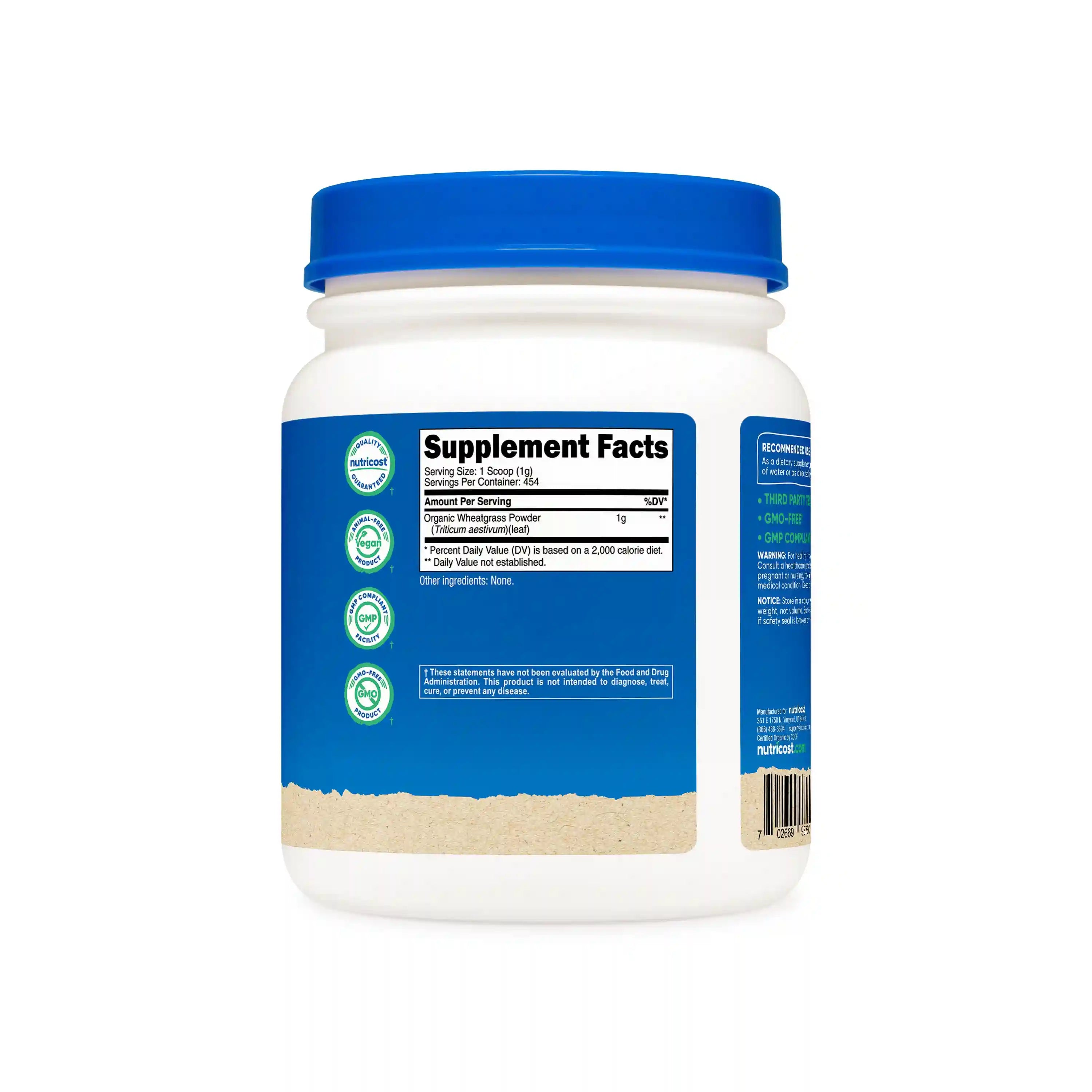 Nutricost WheatGrass Powder Secondary image