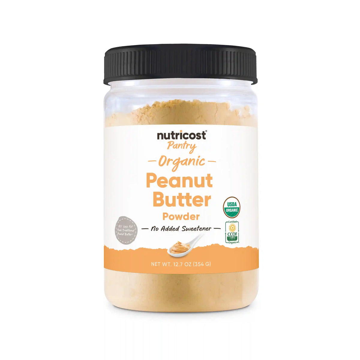 Nutricost Pantry Organic Peanut Butter Powder Main image
