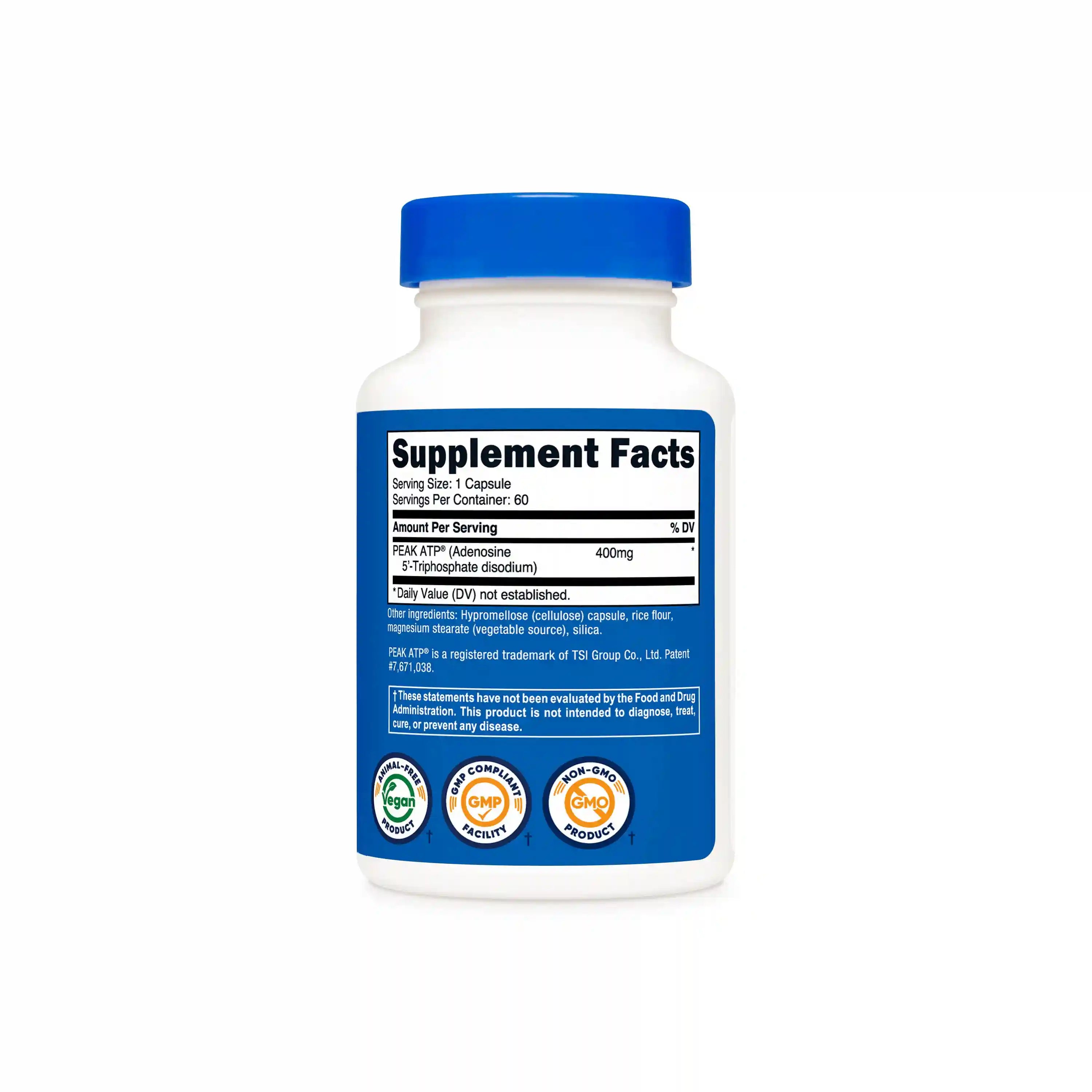 Nutricost ATP Supplement Secondary image