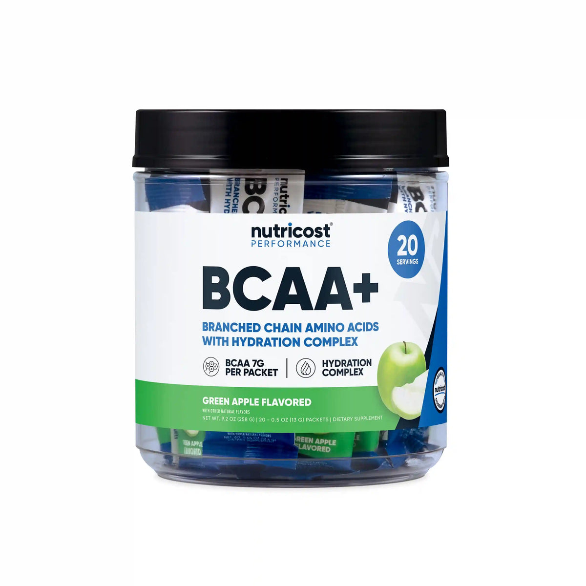 Nutricost BCAA+ Hydration Stickpacks Main image